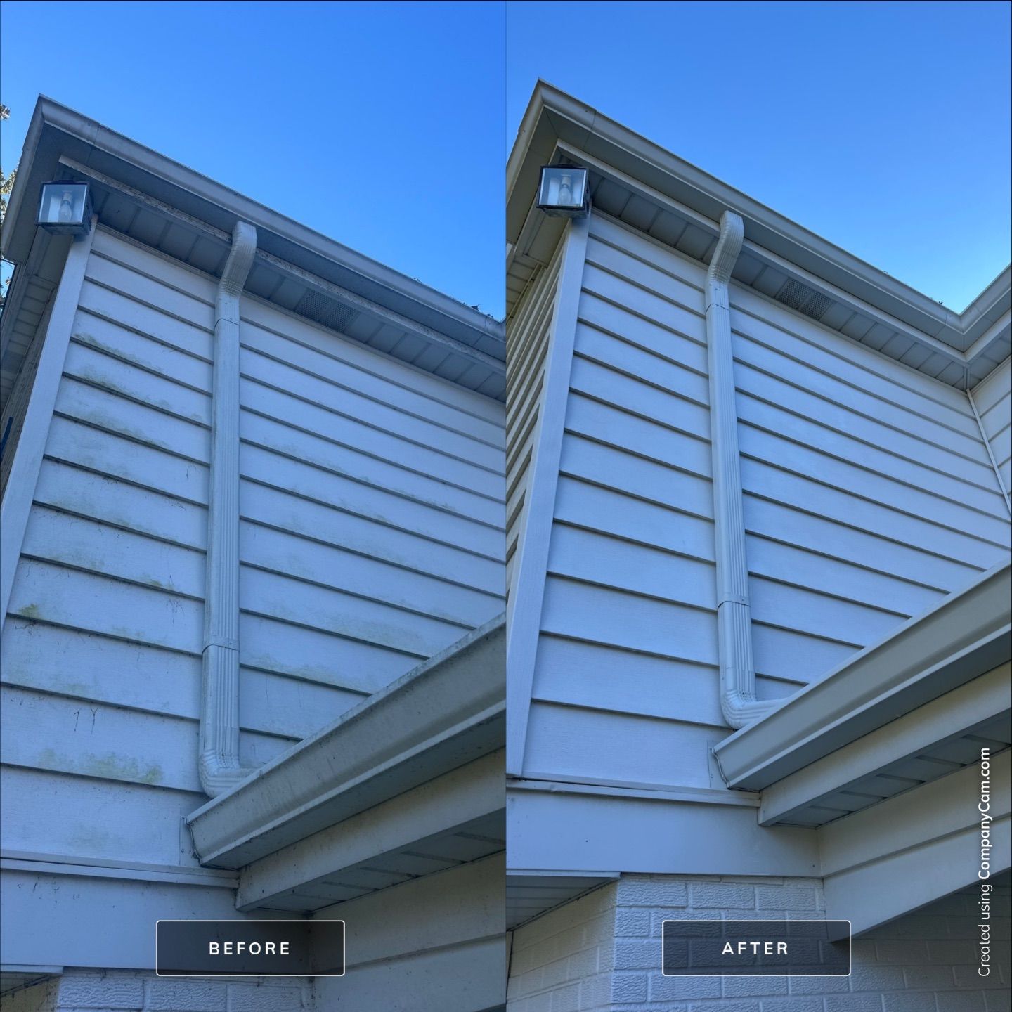 Project in Lake Forest by Simmons Power & Soft Washing