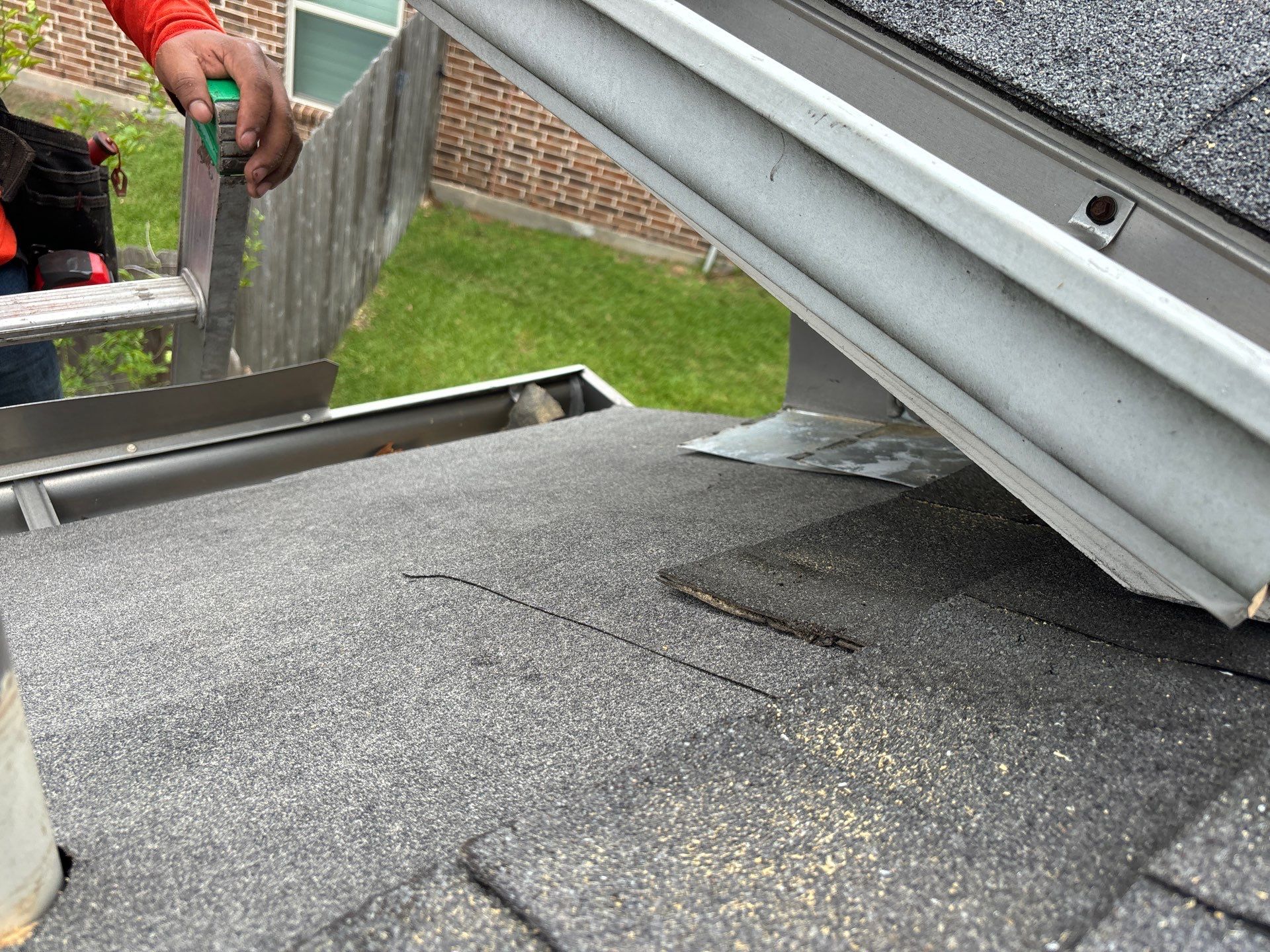 Hail Damage using Owen's Corning Duration (Lifetime) Shingles by Roof Repair Services LLC