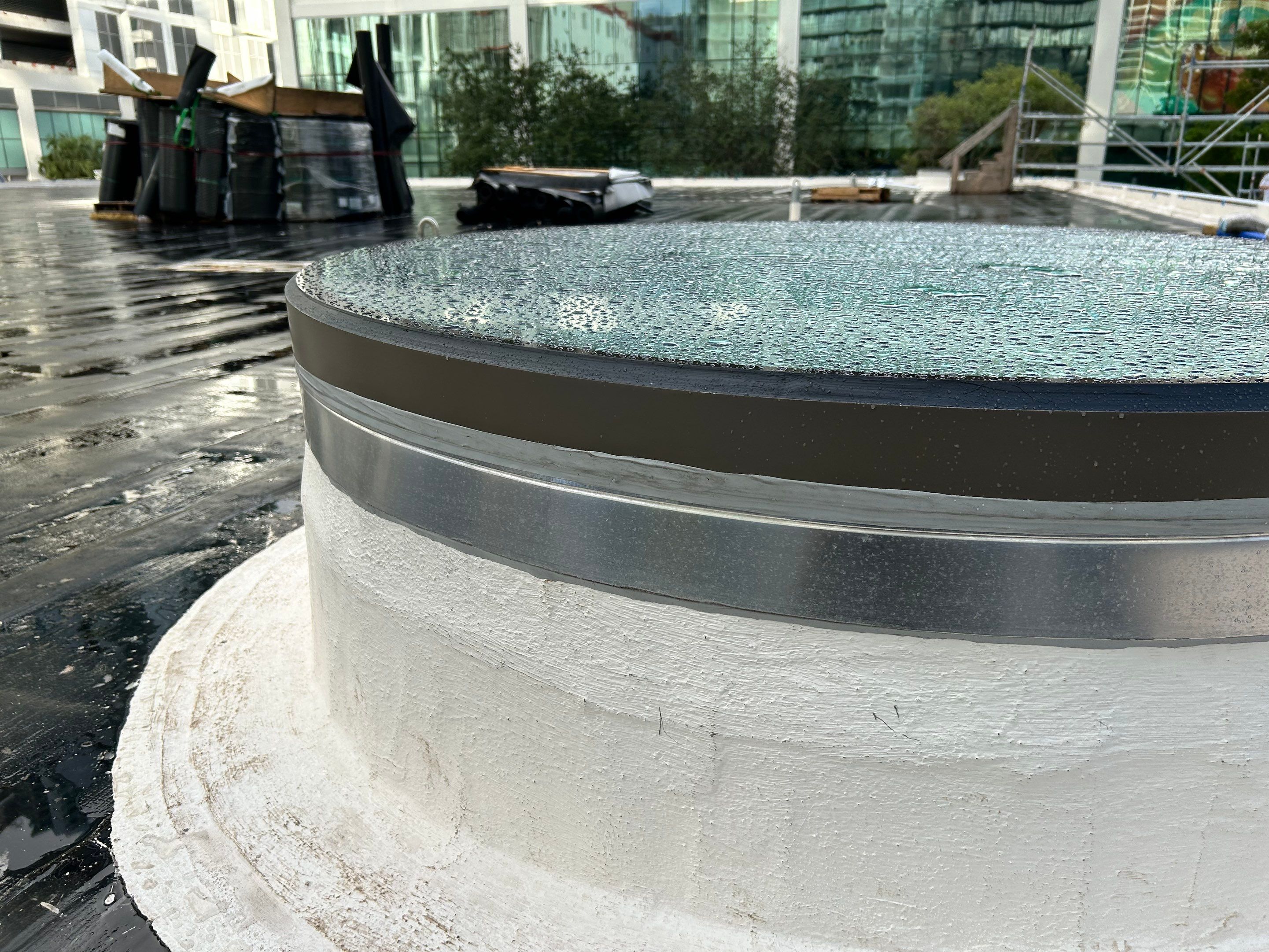 Commercial Roofing Installation and Foundation Waterproofing in Miami by AJF ROOFING INC