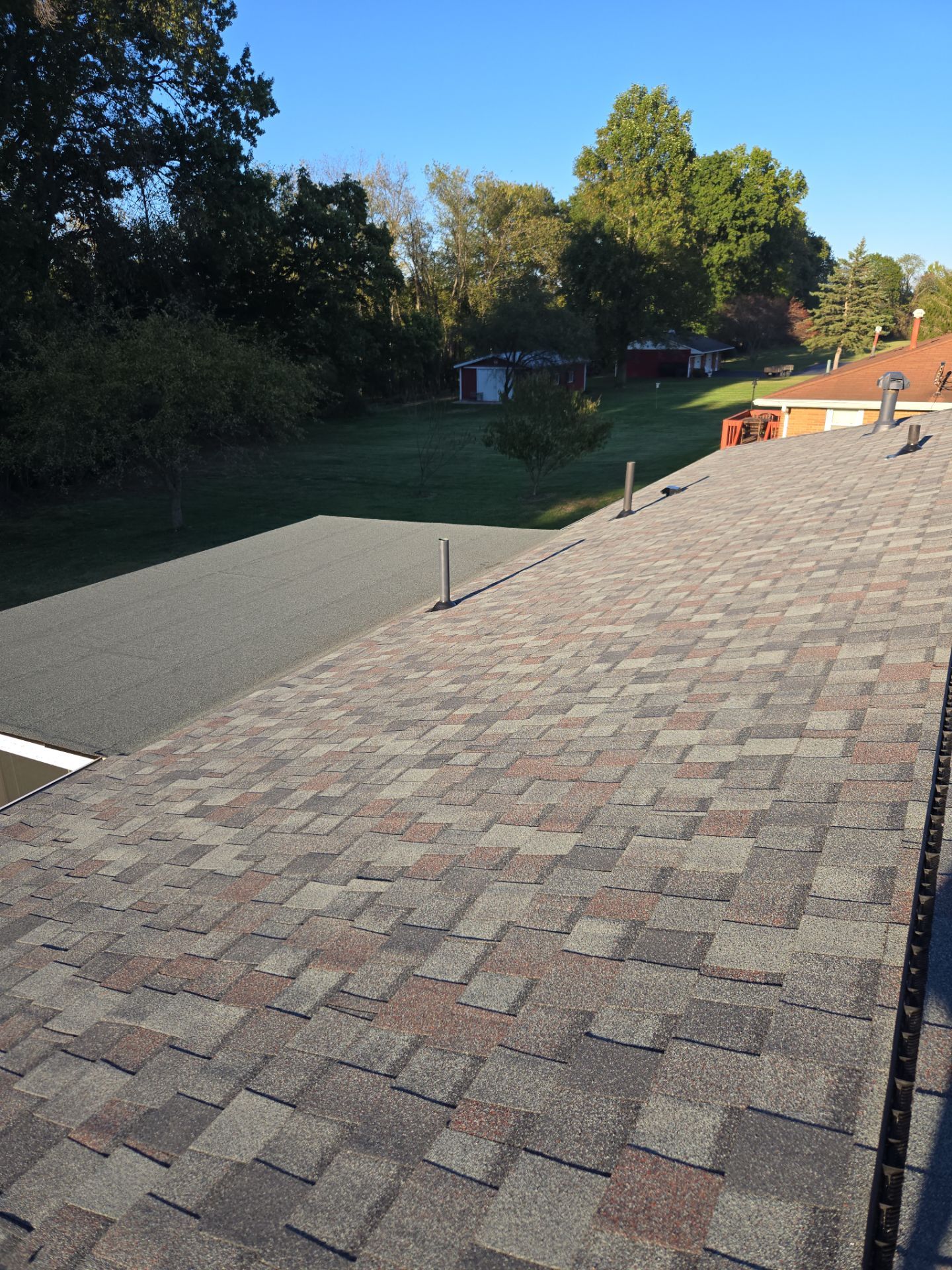 Atlas Pinnacle, Color, Summer Storm, Drip Edge, Color, Black by Eagle Eye Roofing