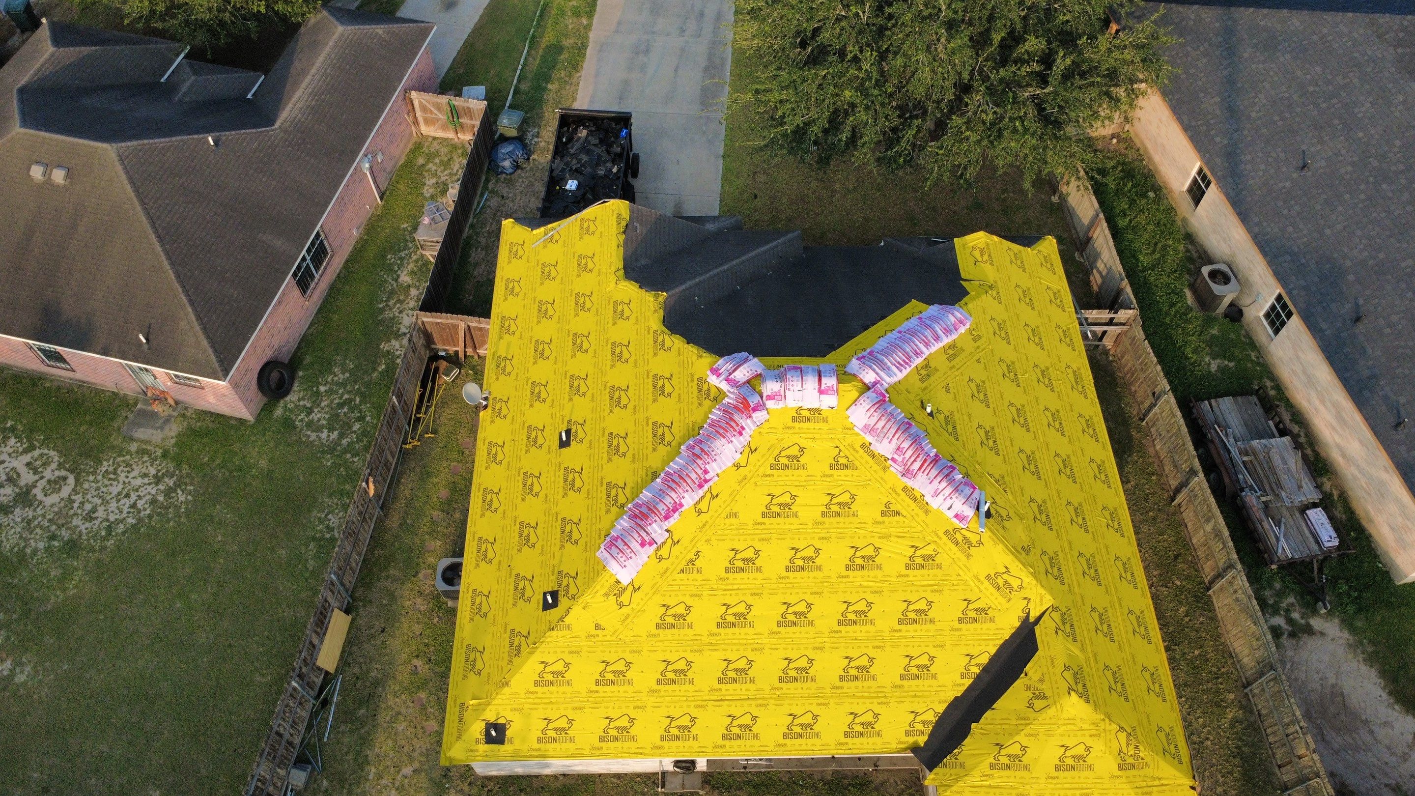 San Juan Full Roof by Bison Roofing  