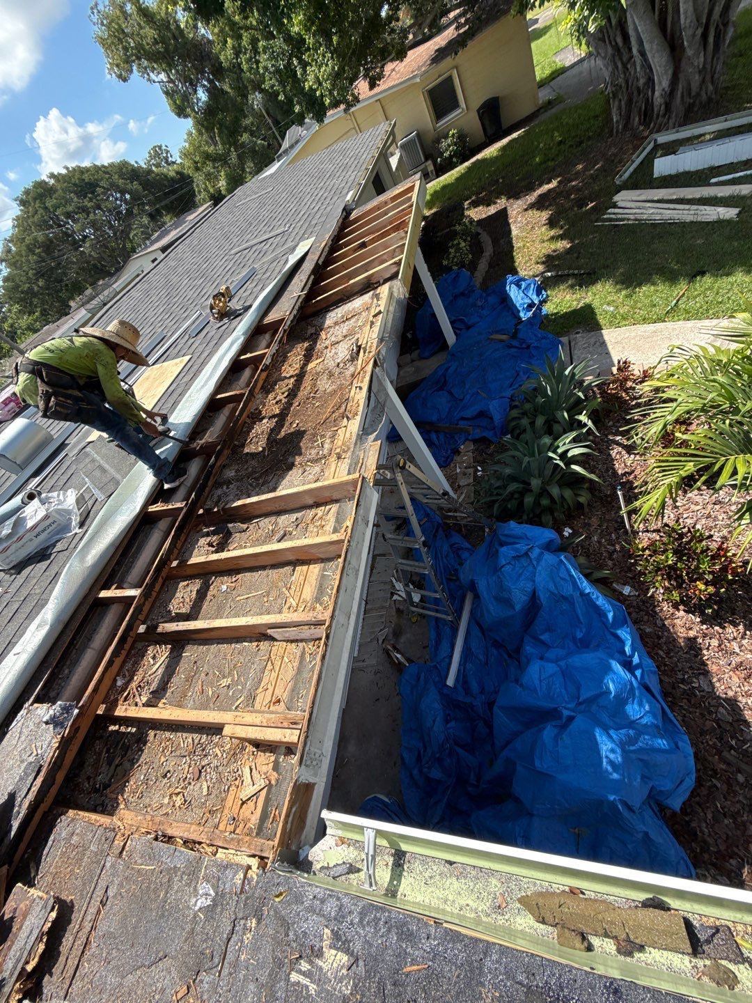 Project in St. Petersburg 33702 by Mitchell Roofing Company LLC 