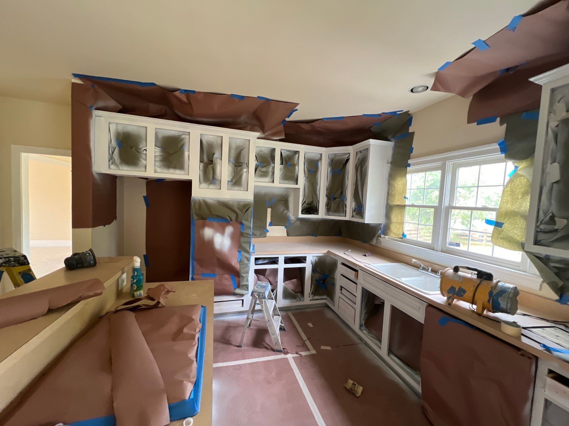 Cabinet & Countertop Refinishing in Bristow VA by Greenspring Construction Services