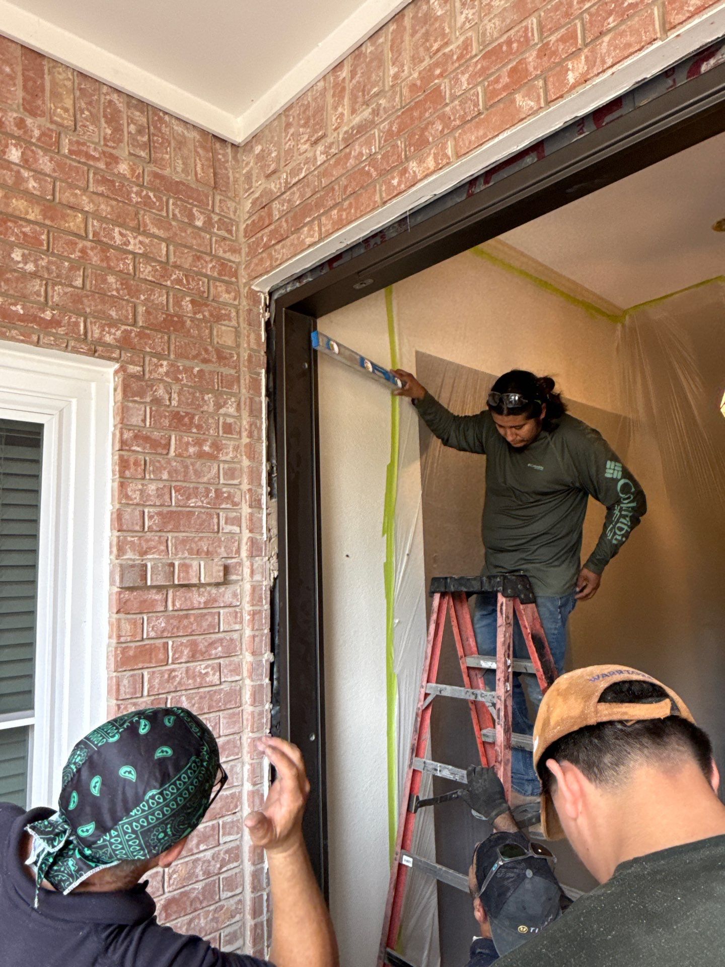 Modern Metal and Glass Entry Door Fabrication and Installation by Solara Custom Living