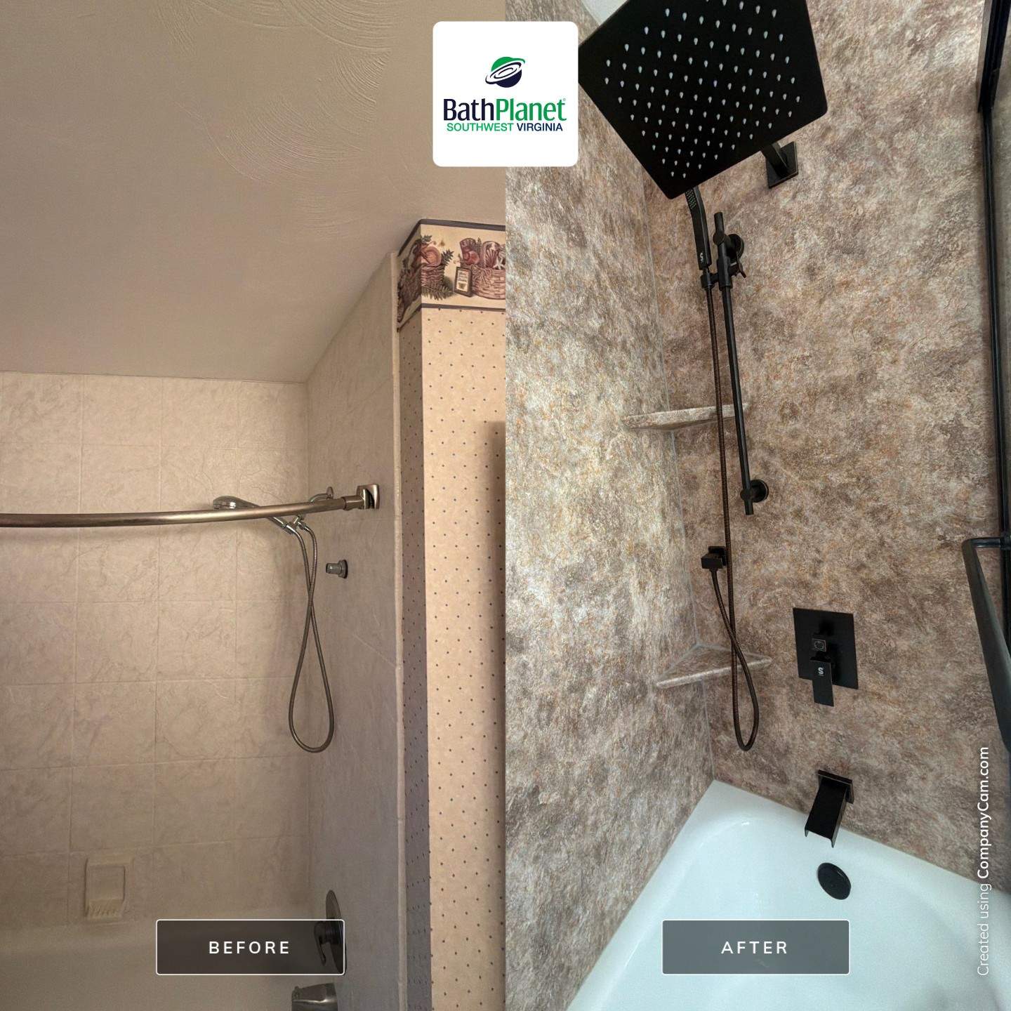 Tub Upgrade Remodel by BathPlanet SW Virginia