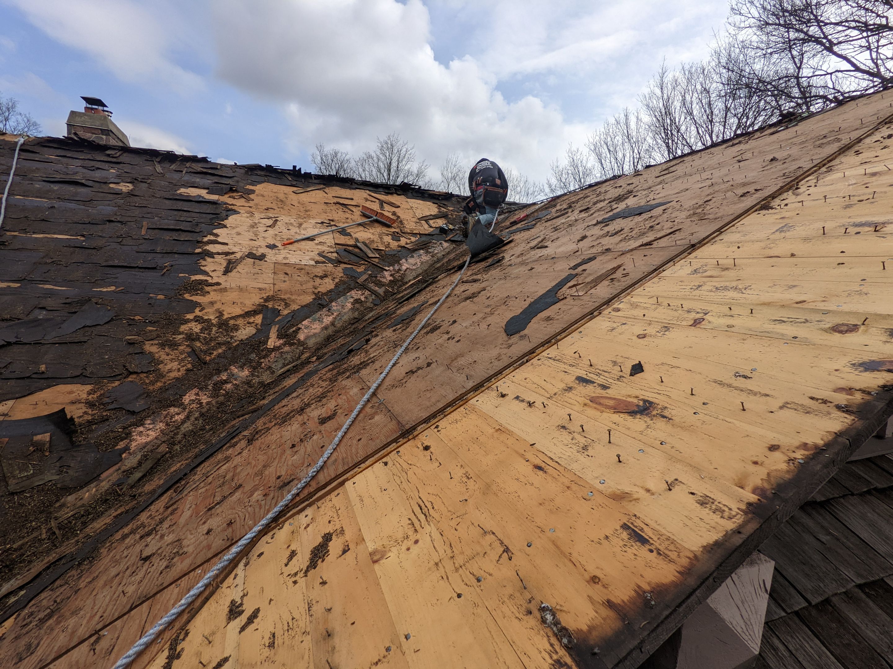 New Roof Installation using 16" Standing Seam Panels by Jay Carter Roofing & Sheet Metal