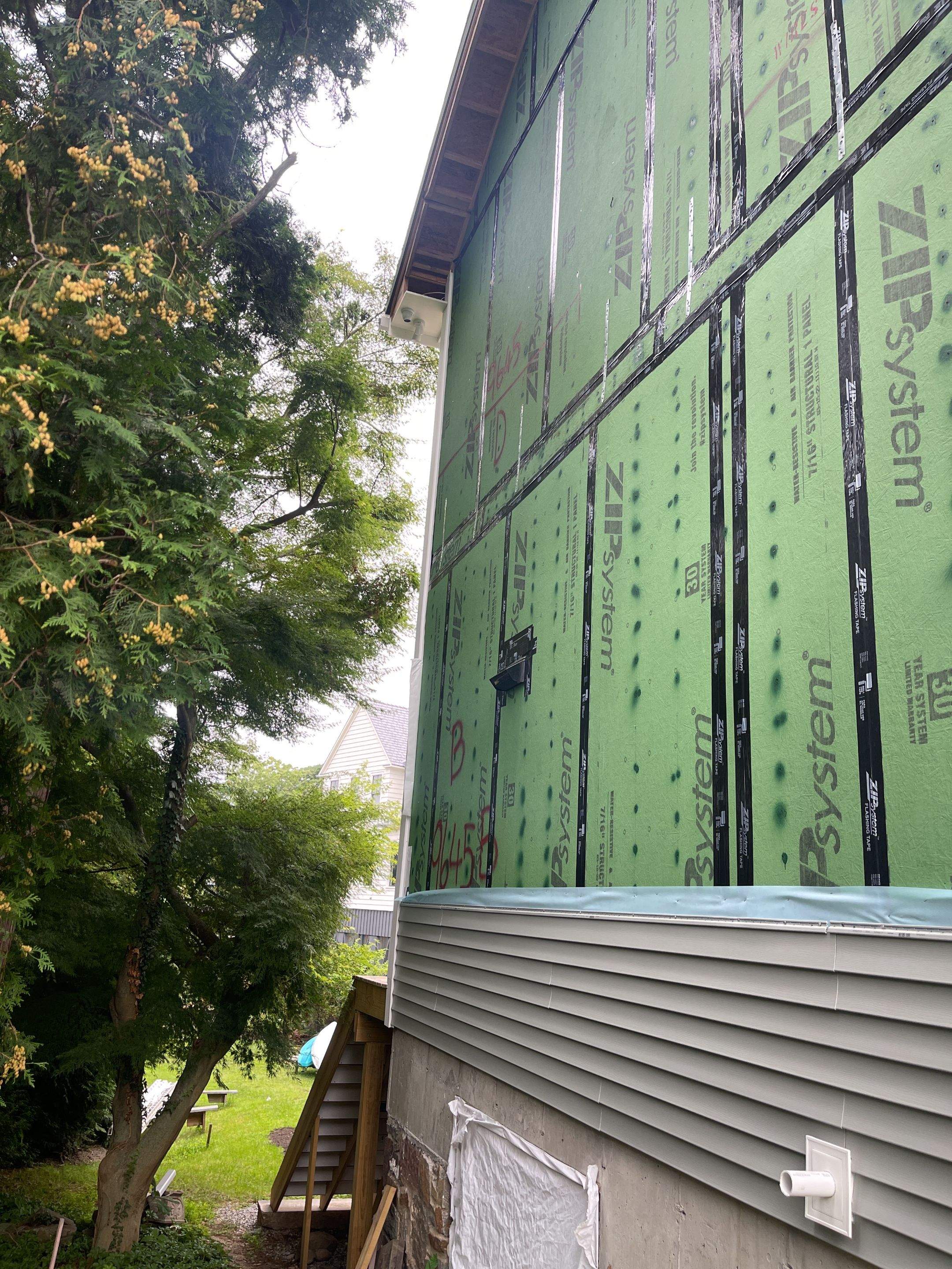 Siding Installation using Certainteed Mainstreet Seagrass by A Plus Exterior