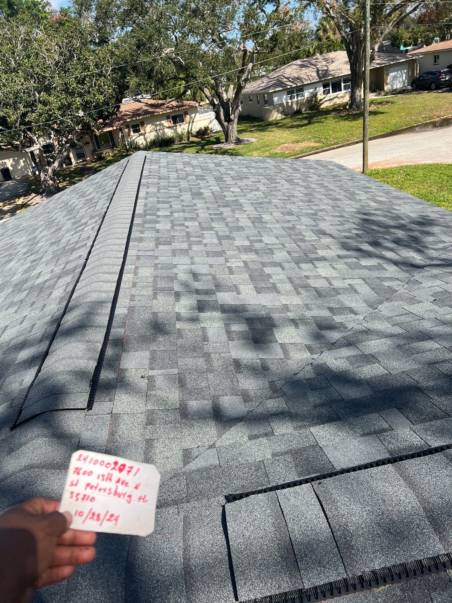 Project in St. Petersburg 33710 by Mitchell Roofing Company LLC 
