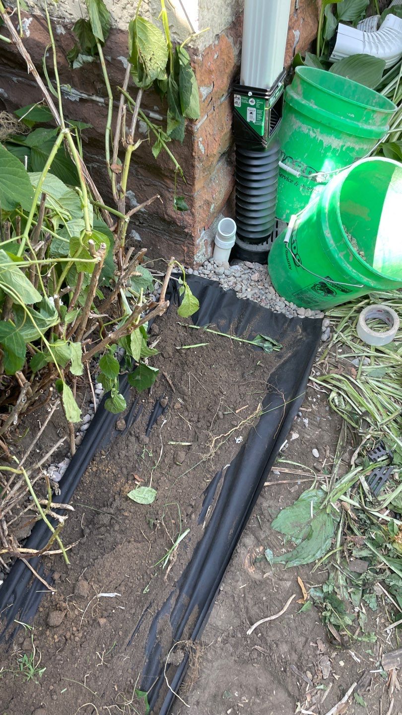 Tara’s Corner Drainage Fix by Waterproofing Northeast