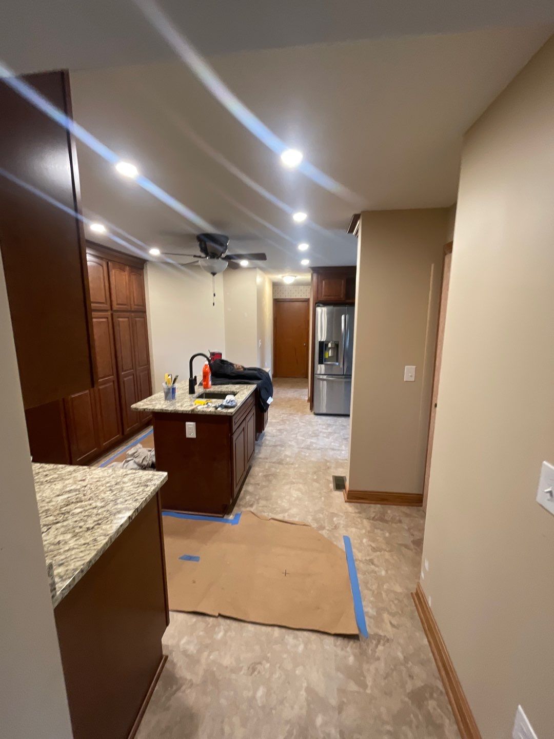 Door Staining using Minwax Stain by Callaway Contracting LLC