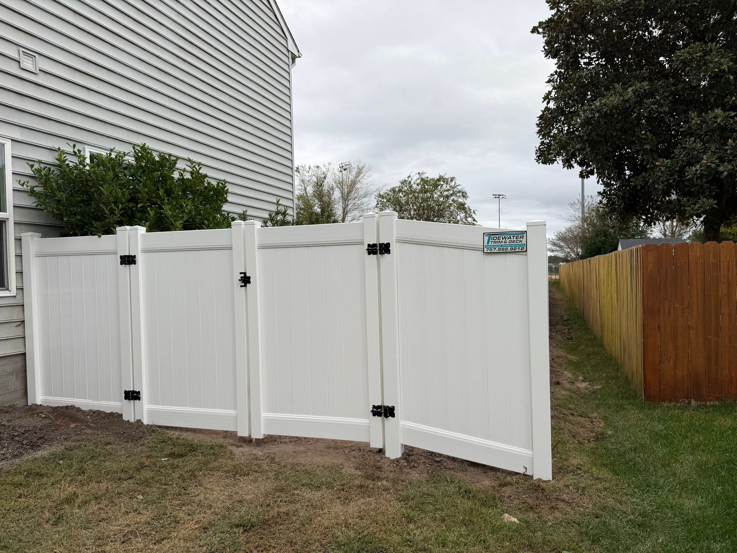 No Paint. No Rust. No Problem. by Tidewater Fence