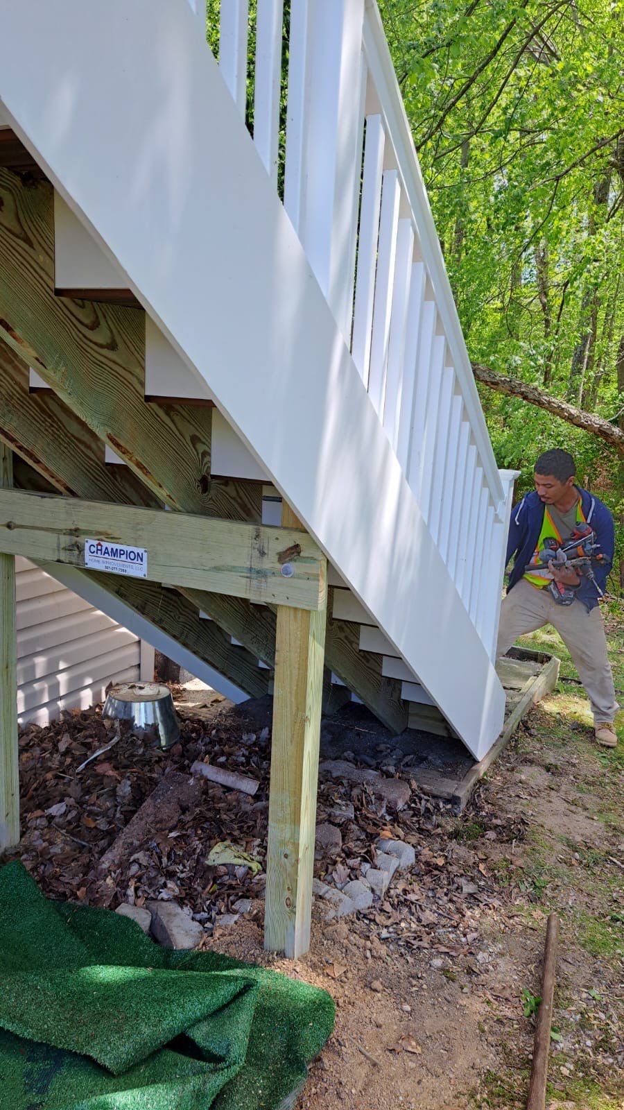 Project in Clinton by Champion Home Improvements
