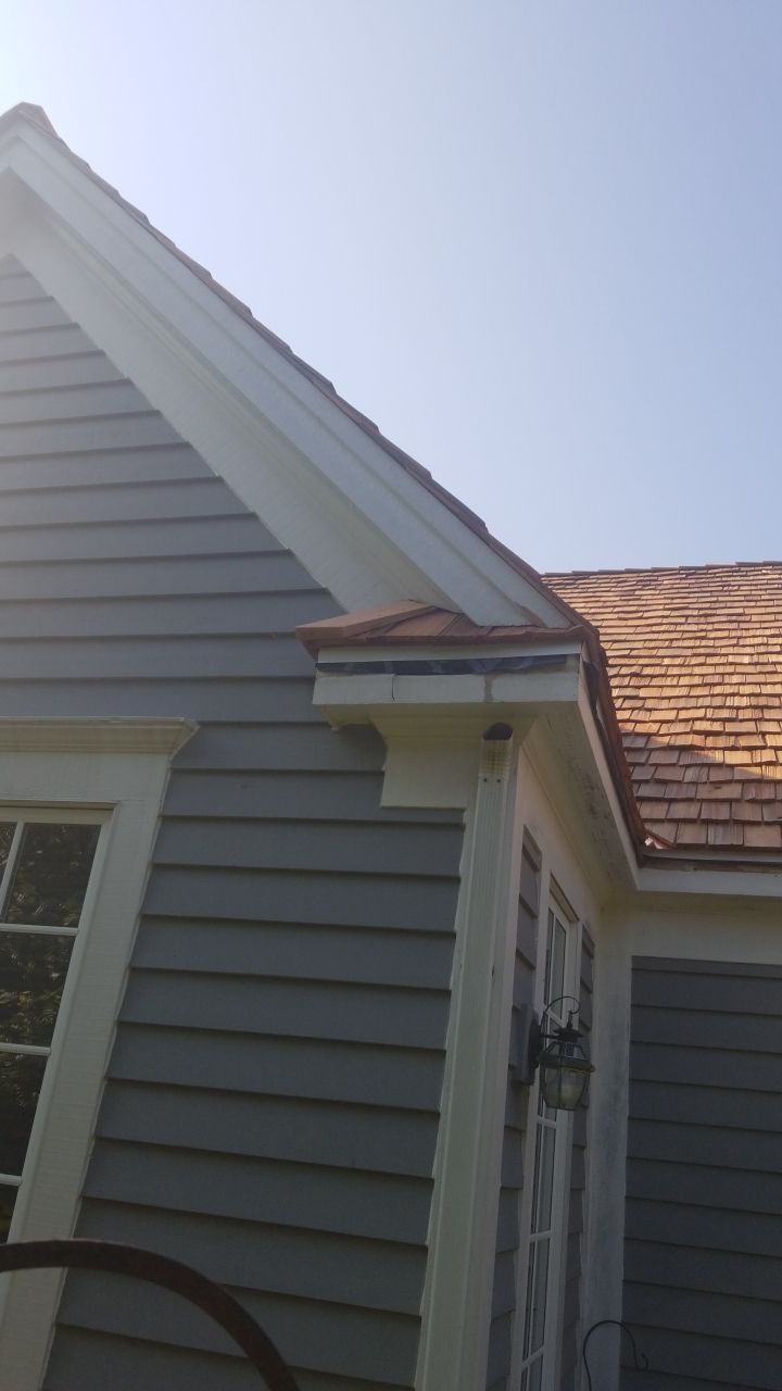 Cedar Roof Installation in Lake Forest by Custom Installations, Inc.