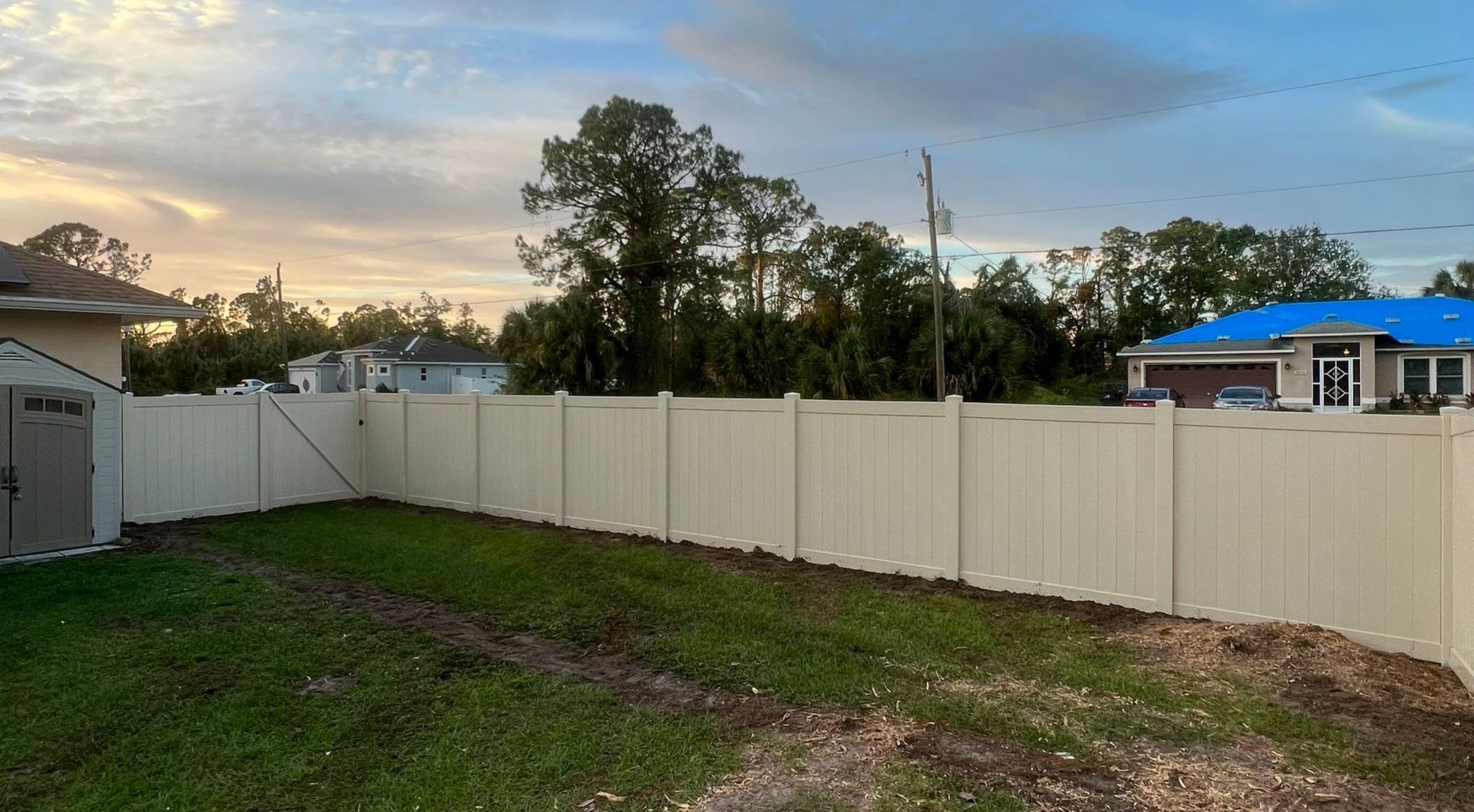 Vinyl Fence Installation using Vinyl Privacy Fence  by Asap fence and gates, LLC