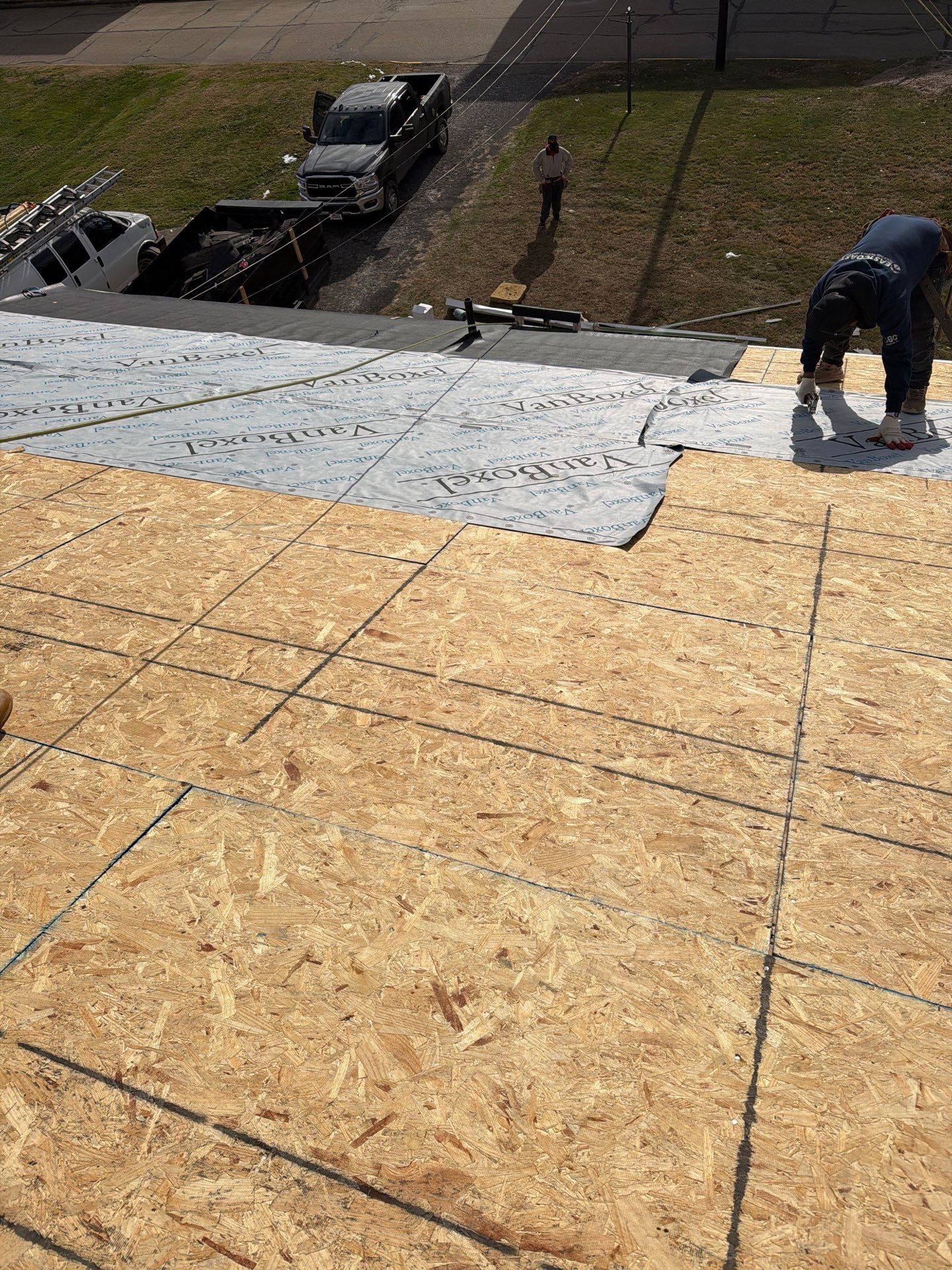 Residential Roofing Installation using GAF Timberline HDZ Mission Brown by Rainstoppers Roofing