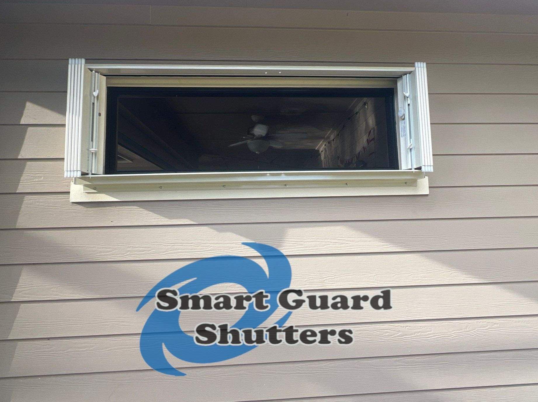 Hurricane Protection in Ivory by Smart Guard Shutters