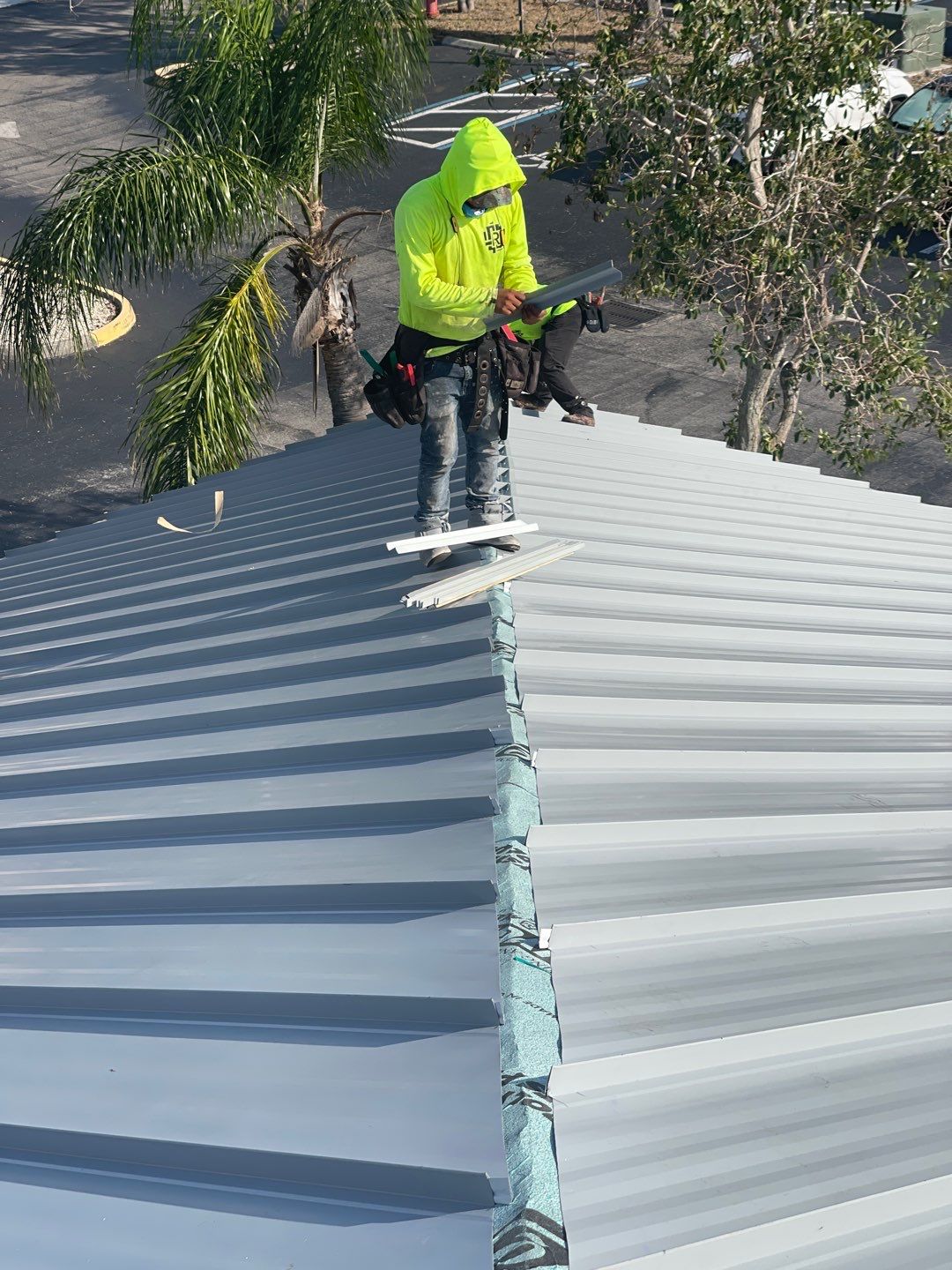Commercial Standing Seam Metal Replacement in Fort Myers, FL by International Roofing