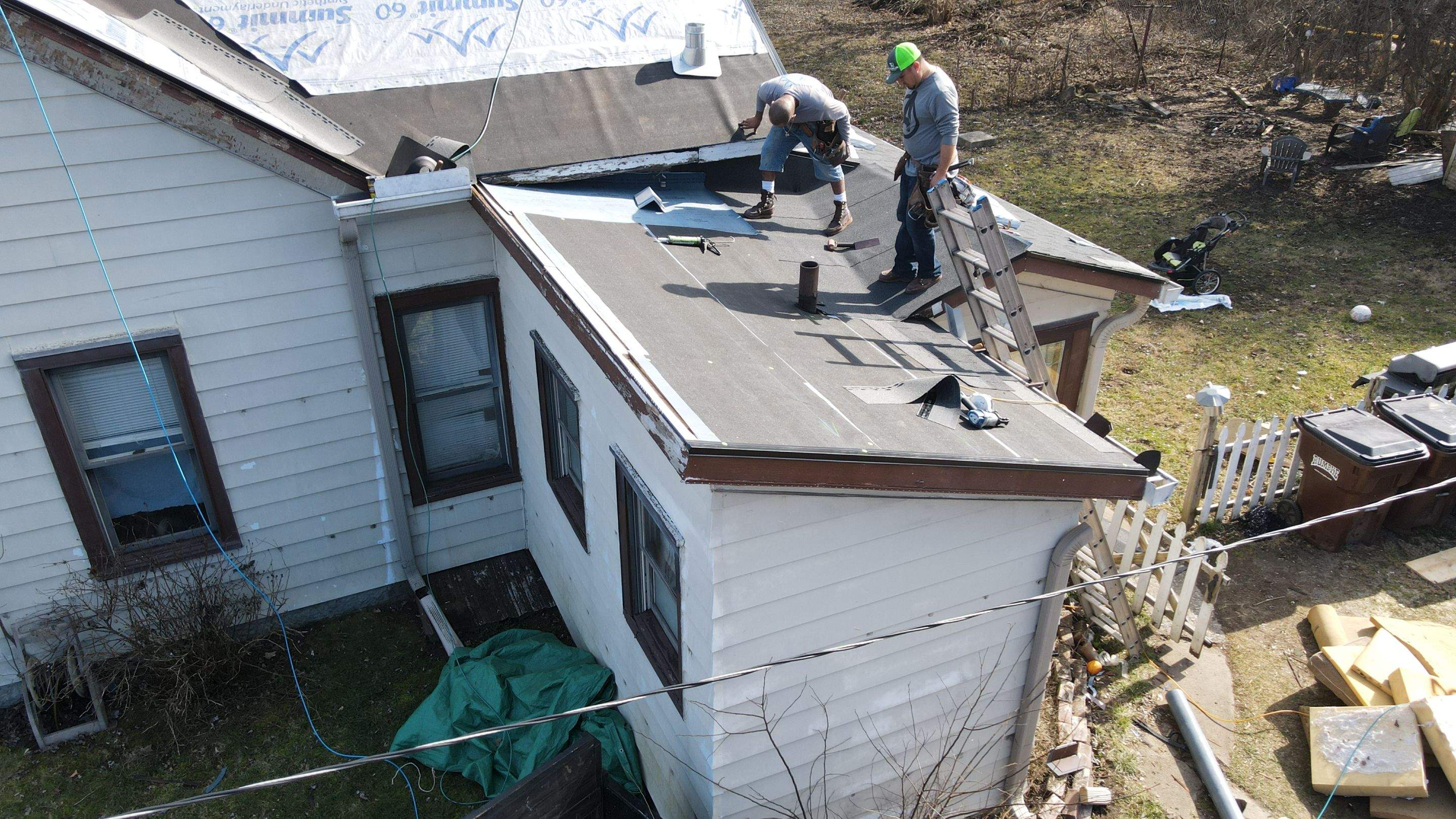 3 Layers and full Re-Deck!!!! by Tamlin Roofing