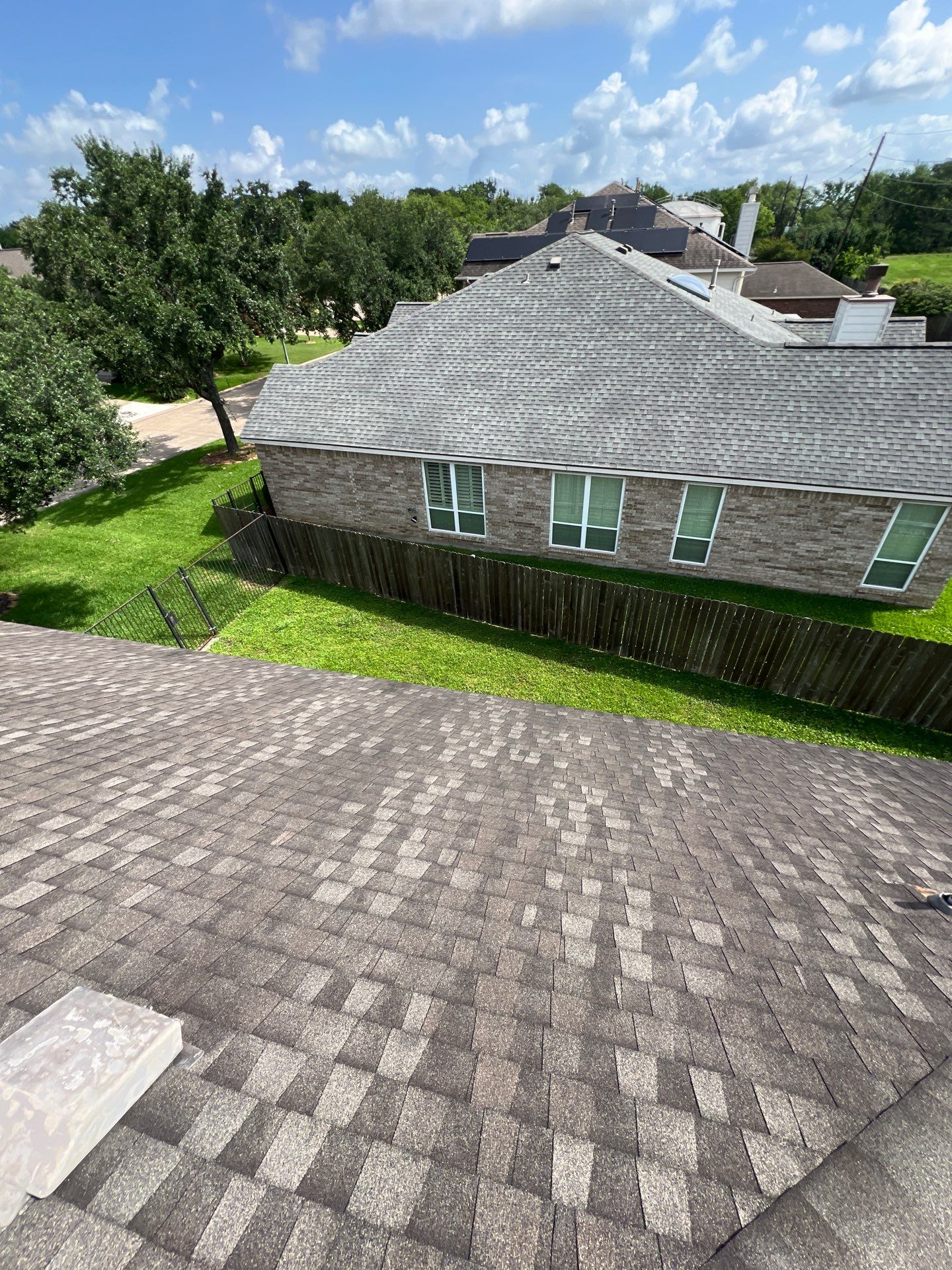 Hail Damage using Owen's Corning Duration (Lifetime) Shingles by Roof Repair Company