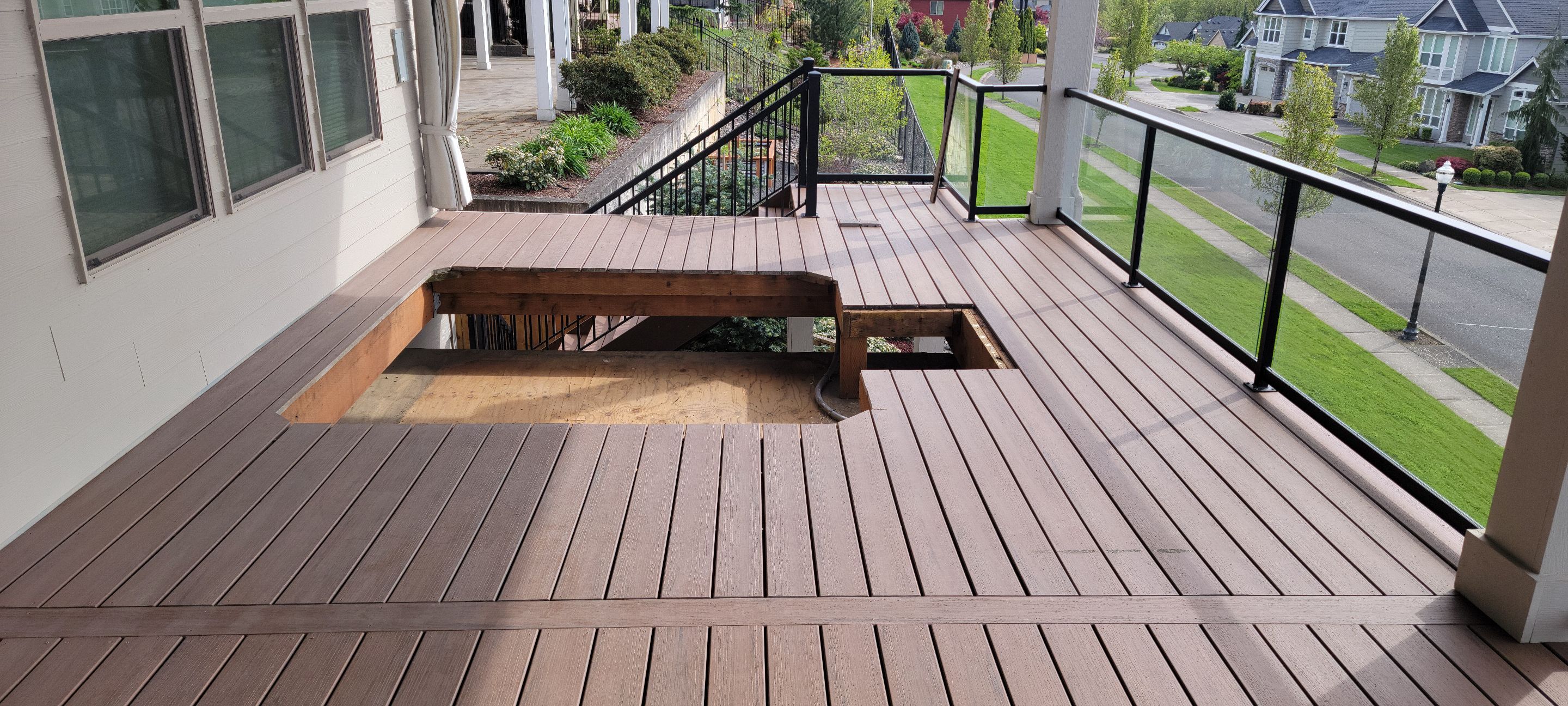 Jacuzzi Removal and deck build back - Camas by Crm Services Llc