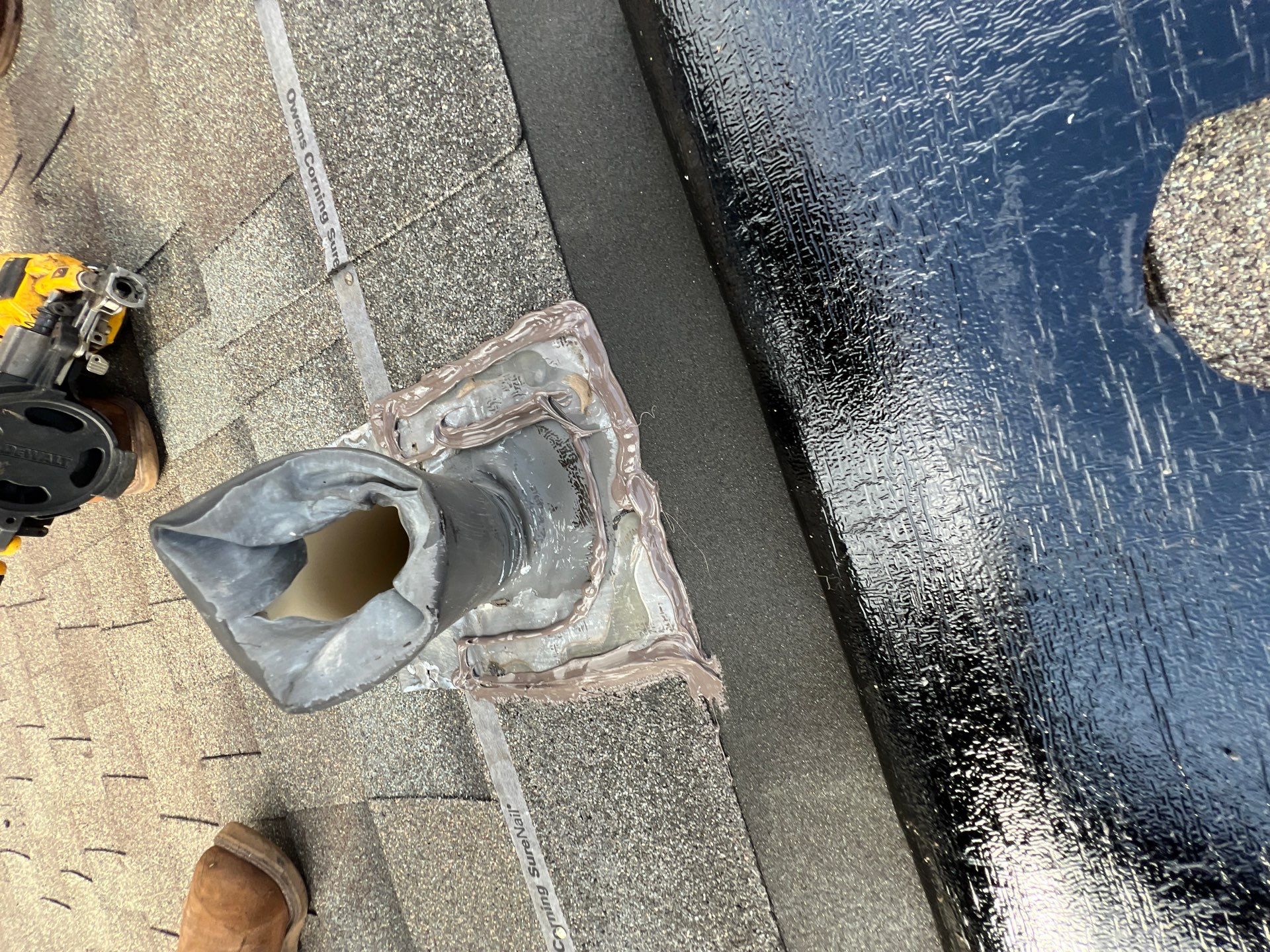 Hail Damage using Owen's Corning Duration (Lifetime) Shingles by Roof Repair Company
