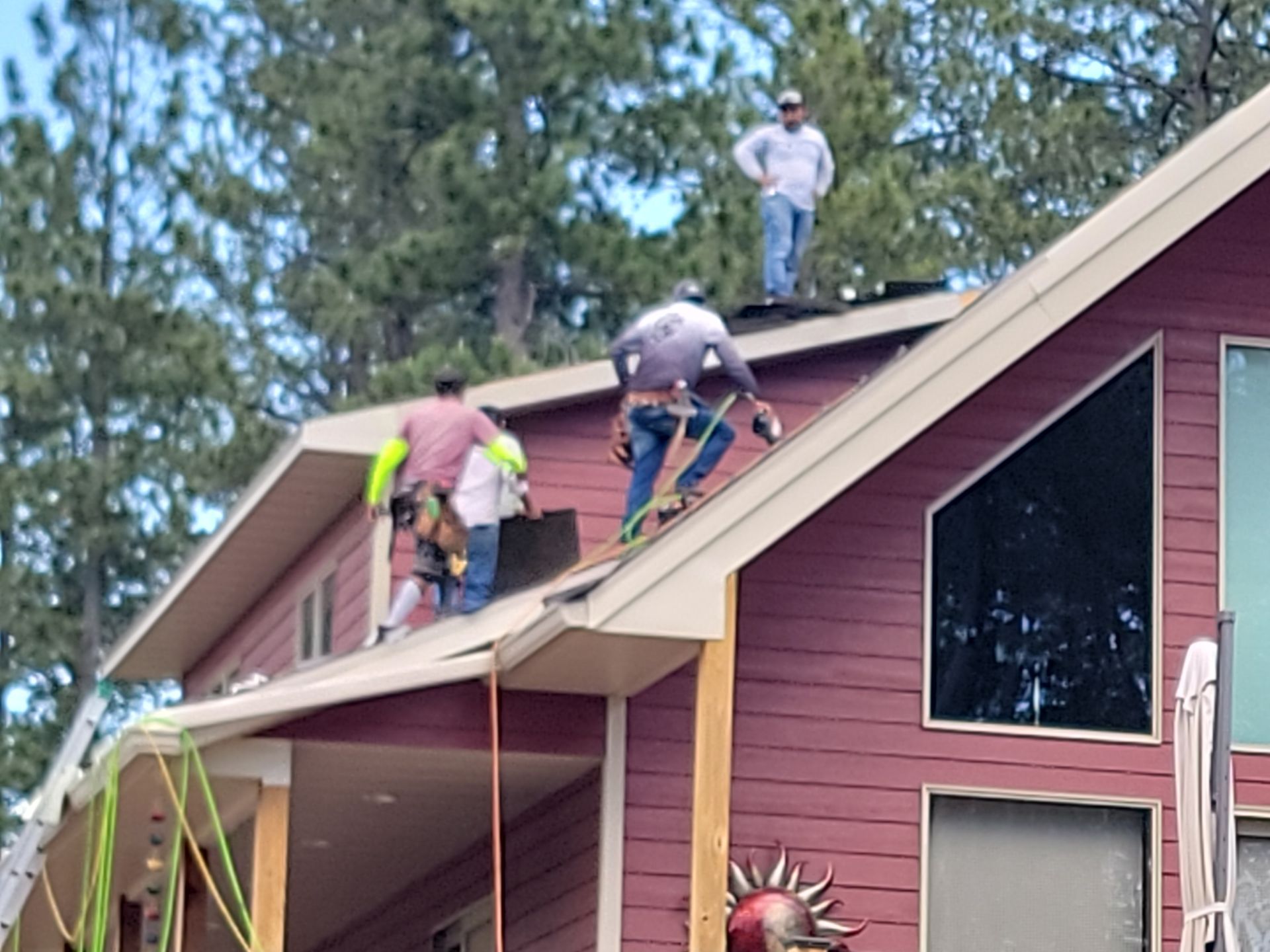 Euroshield install before hail season. by Weather-Tite Exteriors LLC