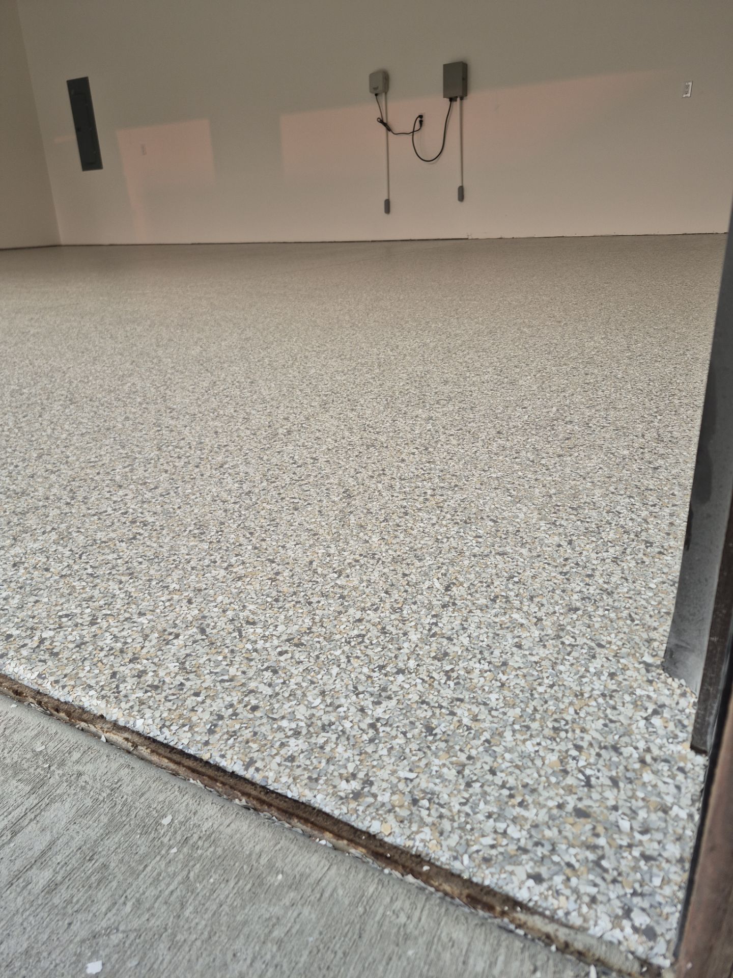 Garage Transformation using Mt Everest by Croc Coatings, LLC