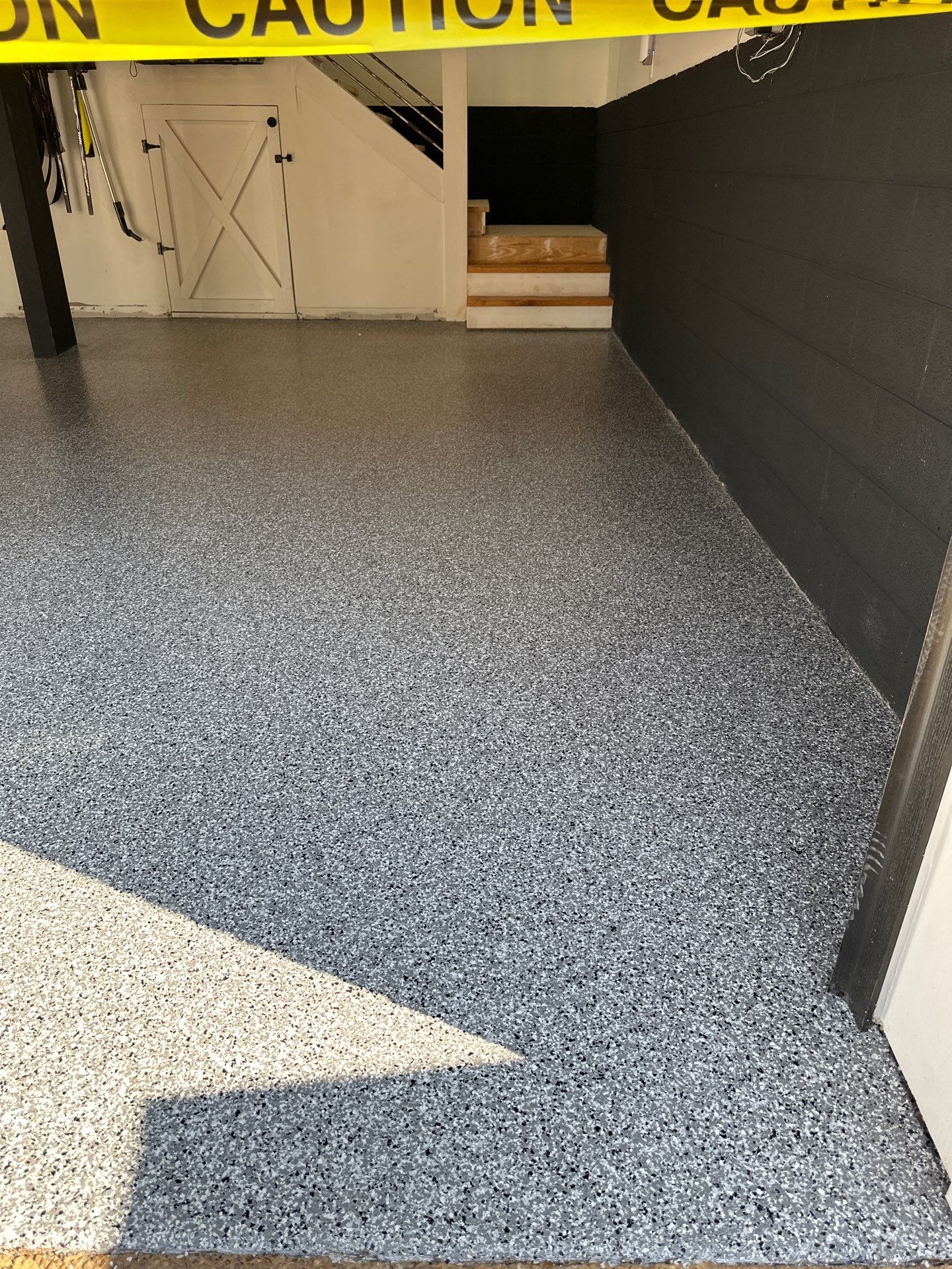 Garage Floor Coating using Wombat by My Garage Floor Guys