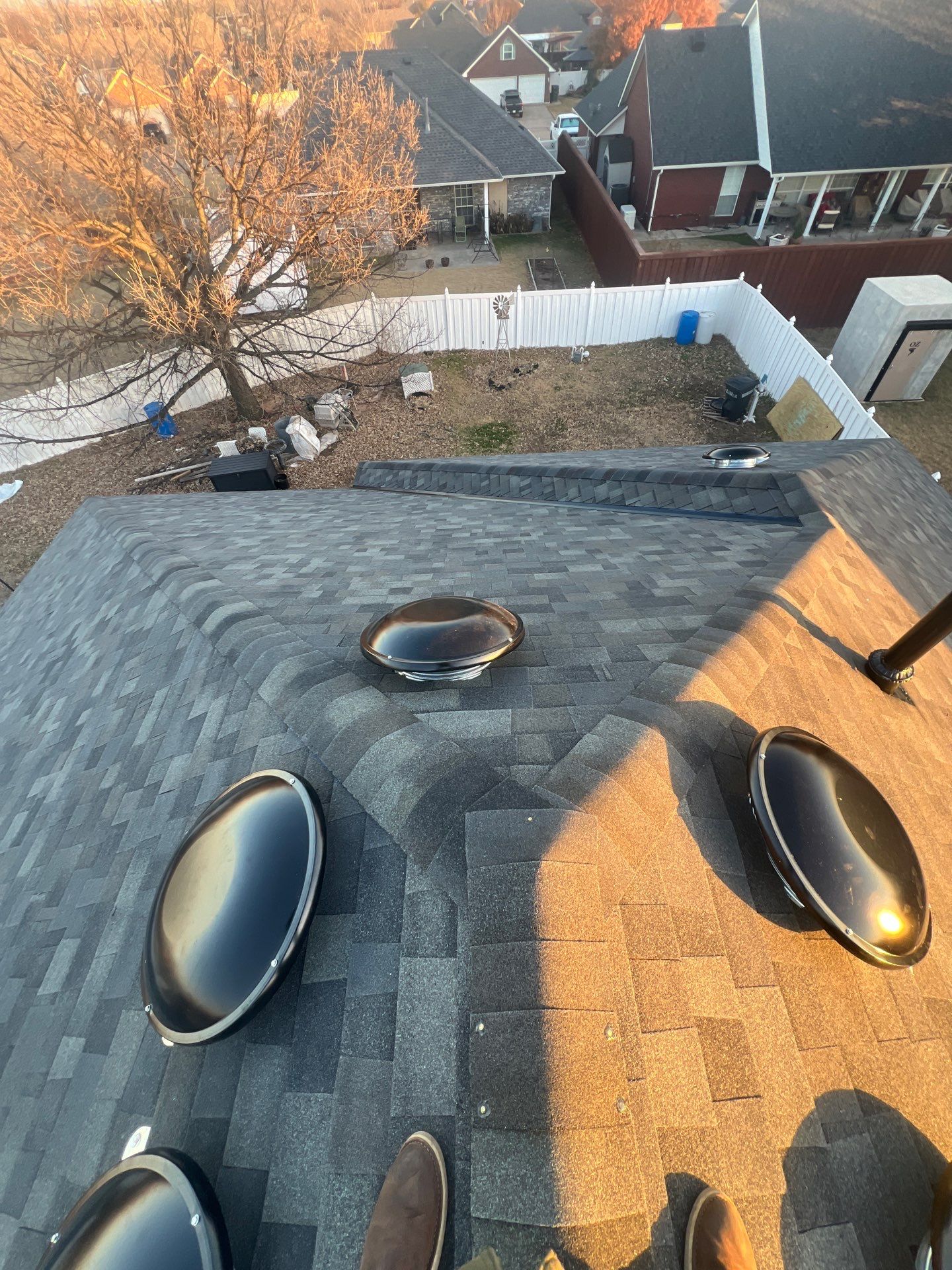 roof replacement in Del City by McCann's Roofing and Construction