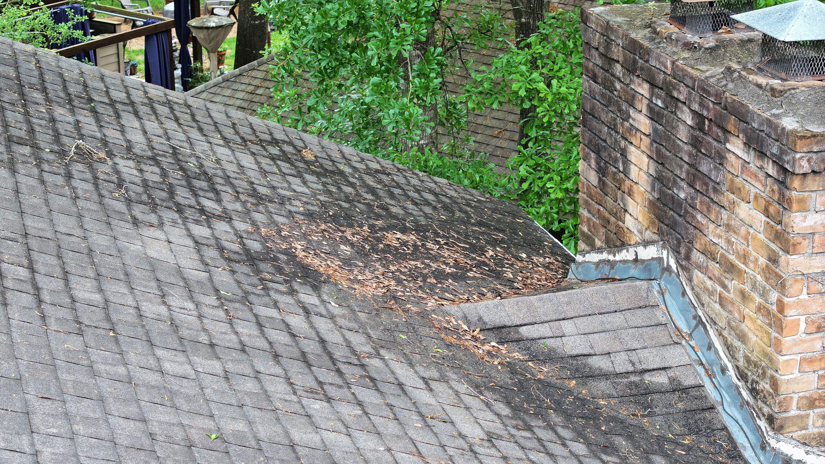 Roof Leak Repair with Peel-and-Stick Membrane — Spring, TX by PL Roofing & SB Roofing, LLC.