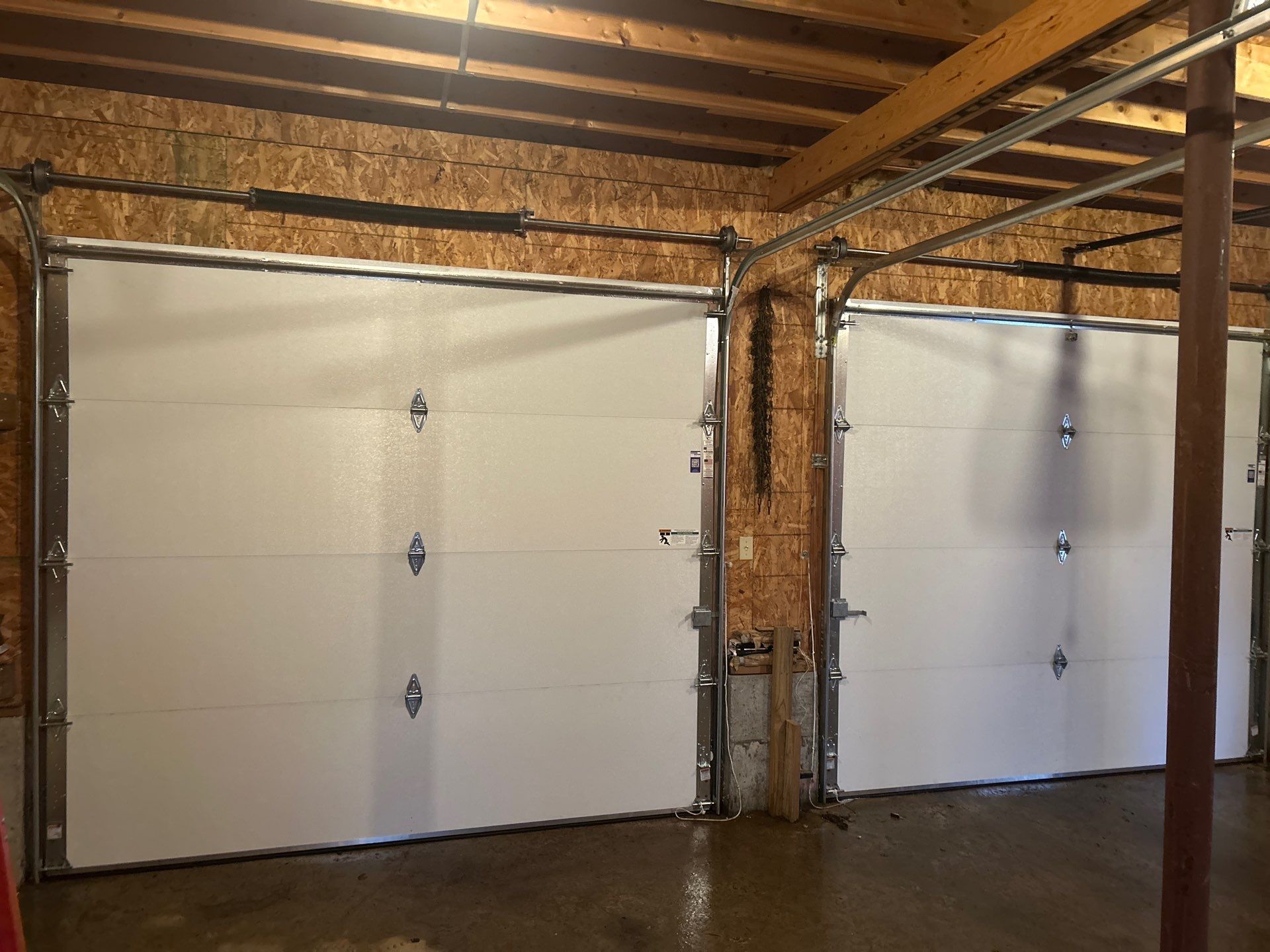 Door Installation using Raynor Encore Garage Door by Keene Door