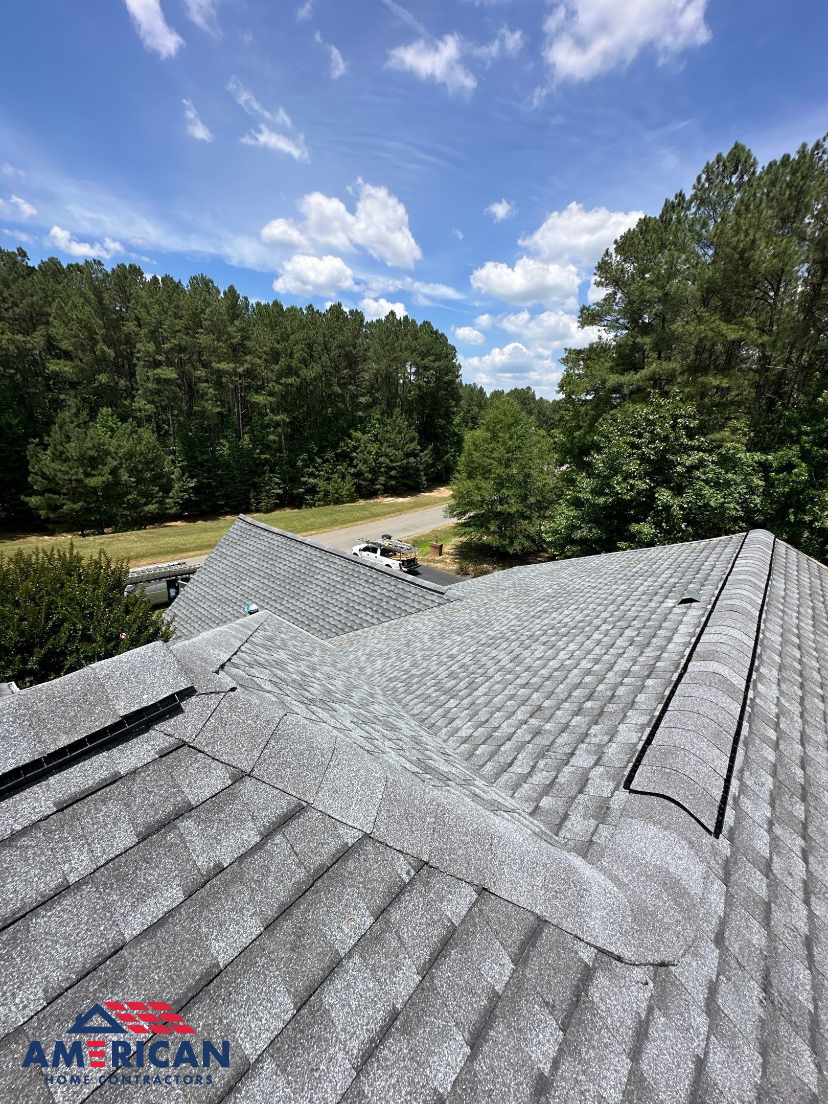 Ultra HDZ Roof + Gutters in Fredericksburg by American Home Contractors