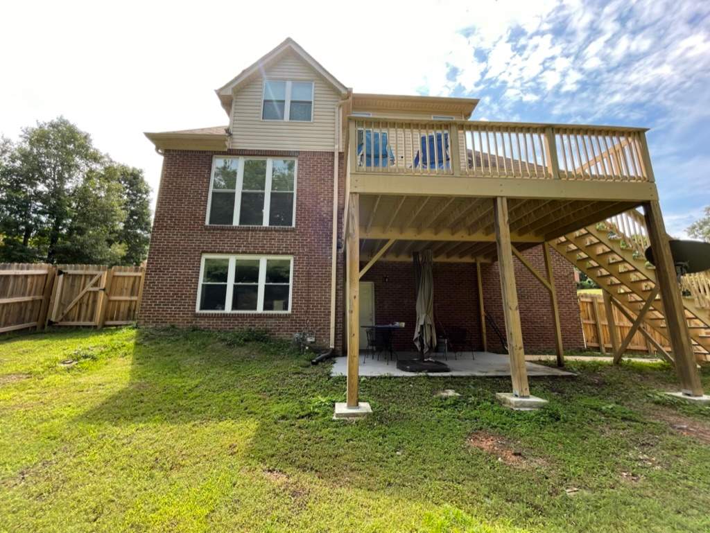 Aspen Lake - Covered Porch by Pillar and Pine