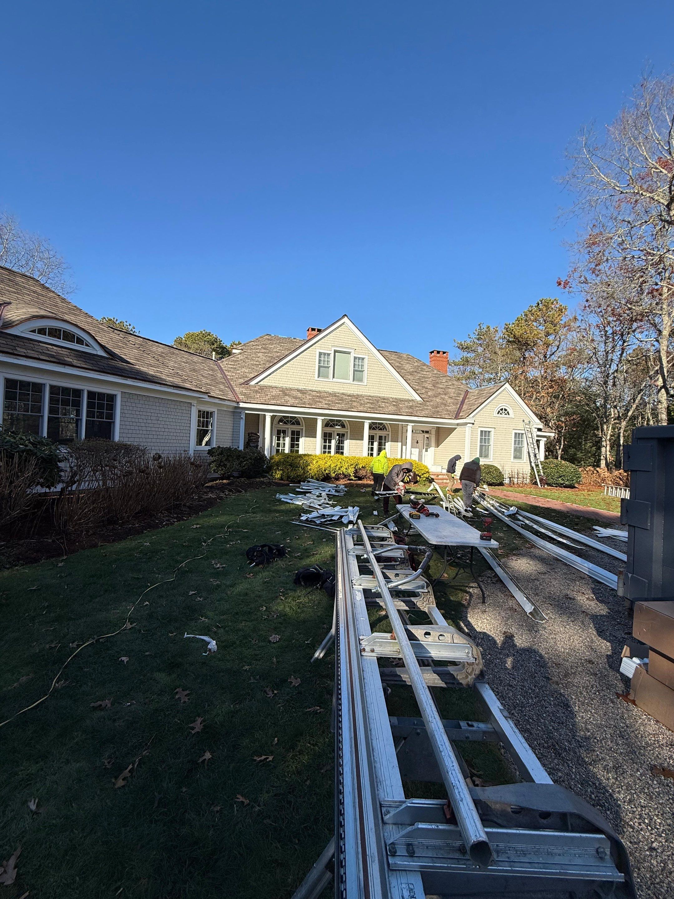 Premium Cedar Shake Roof Replacement Project in Barnstable by Mighty Dog Roofing of Greater Middlesex County