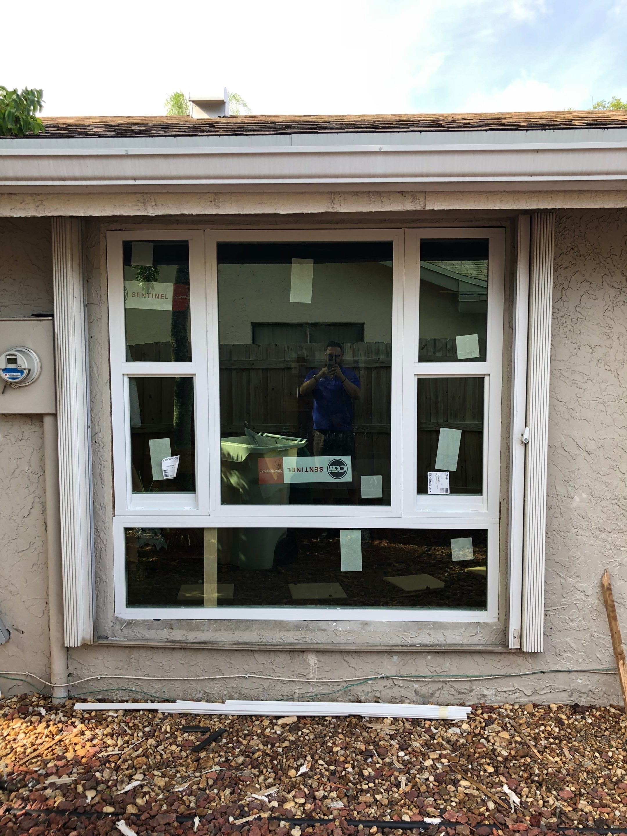 Impact Window Installation & Sliding Glass Door to Window Conversion – Coconut Creek, FL by The Door Doctor of South Florida, Inc.