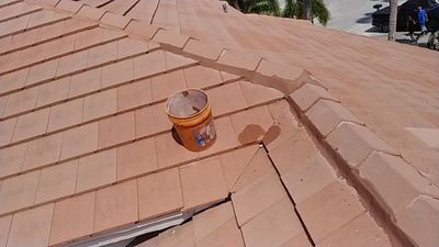 Concrete Tile Roof Repair using Concrete Roof Tile