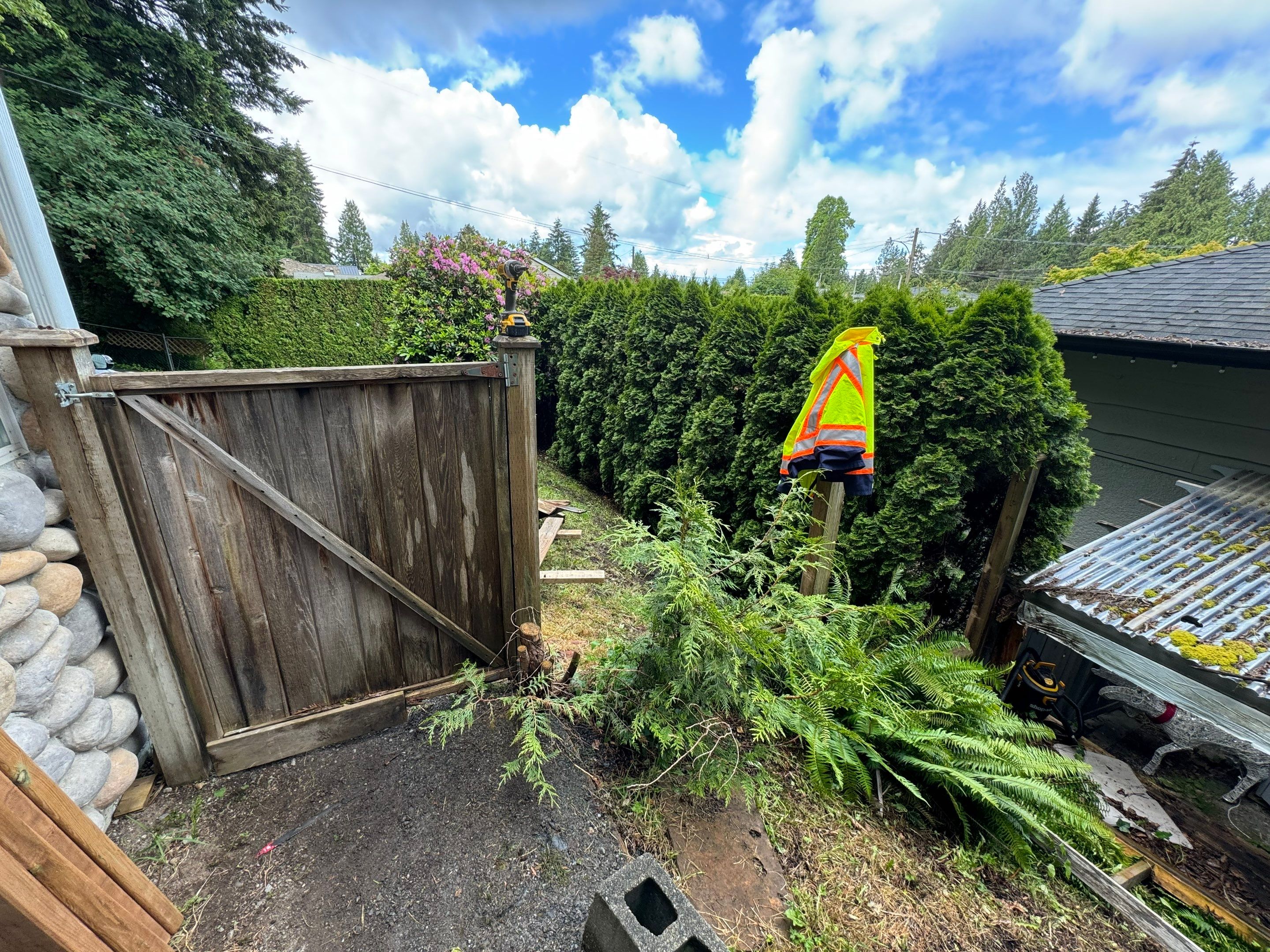 New Fence Installation - Edgemont Village by YVR Construction Group