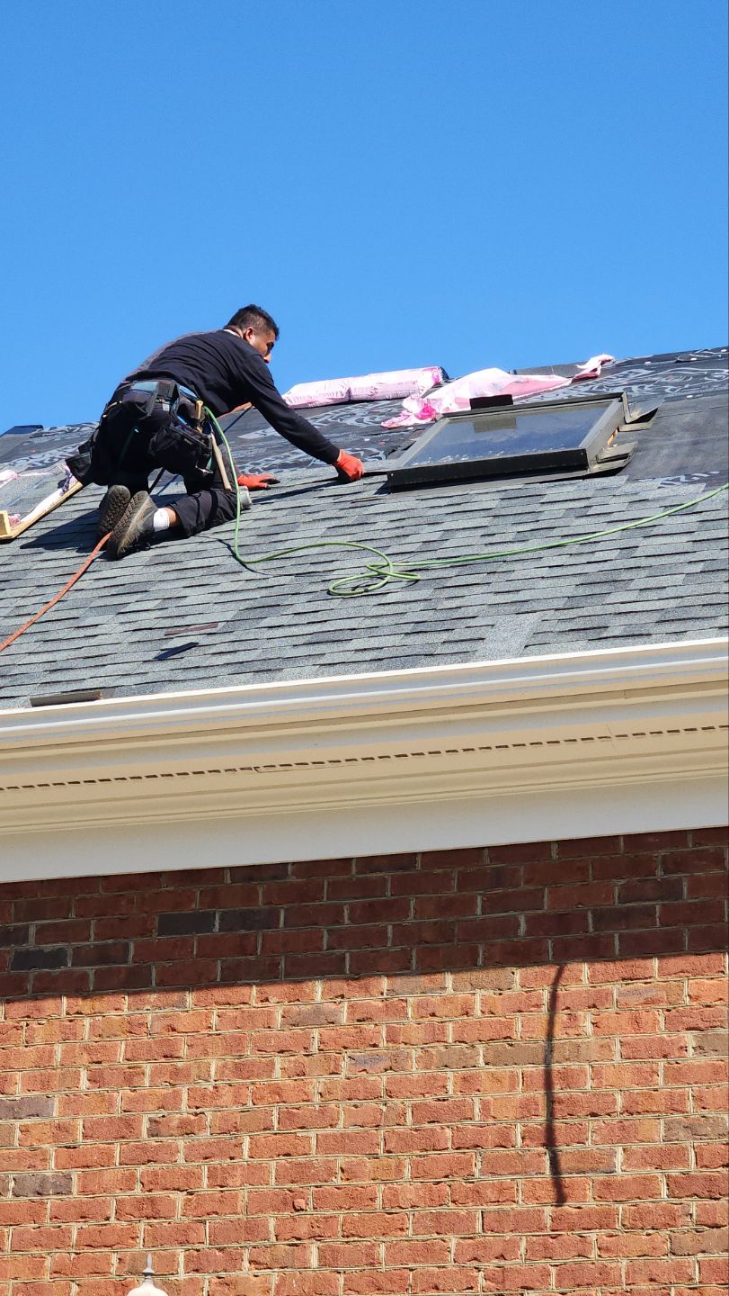 Residential Roofing Installation using Owens Corning Duration Estate Gray by Indigo State Roofing