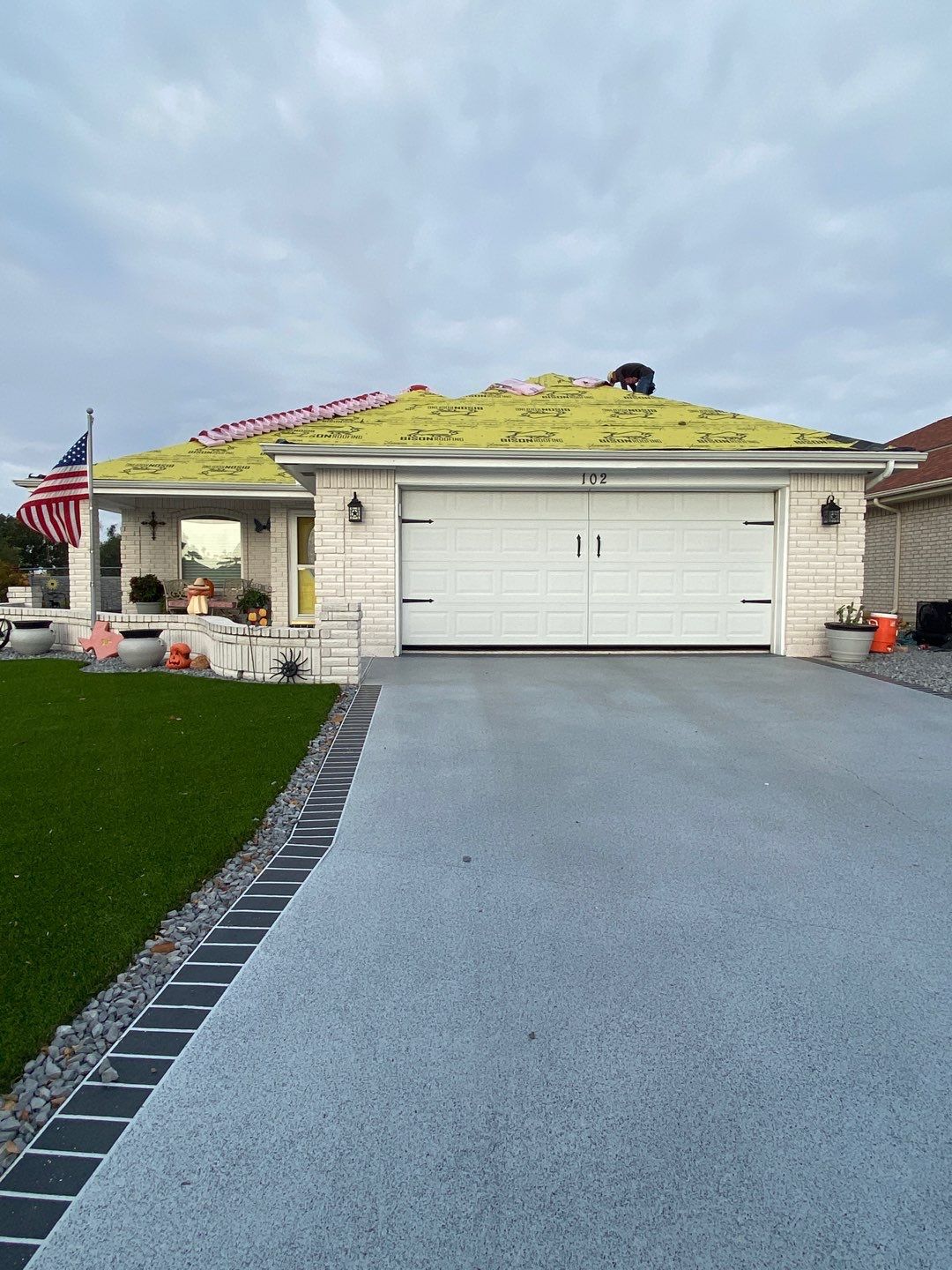 Mission Roof Project by Bison Roofing  