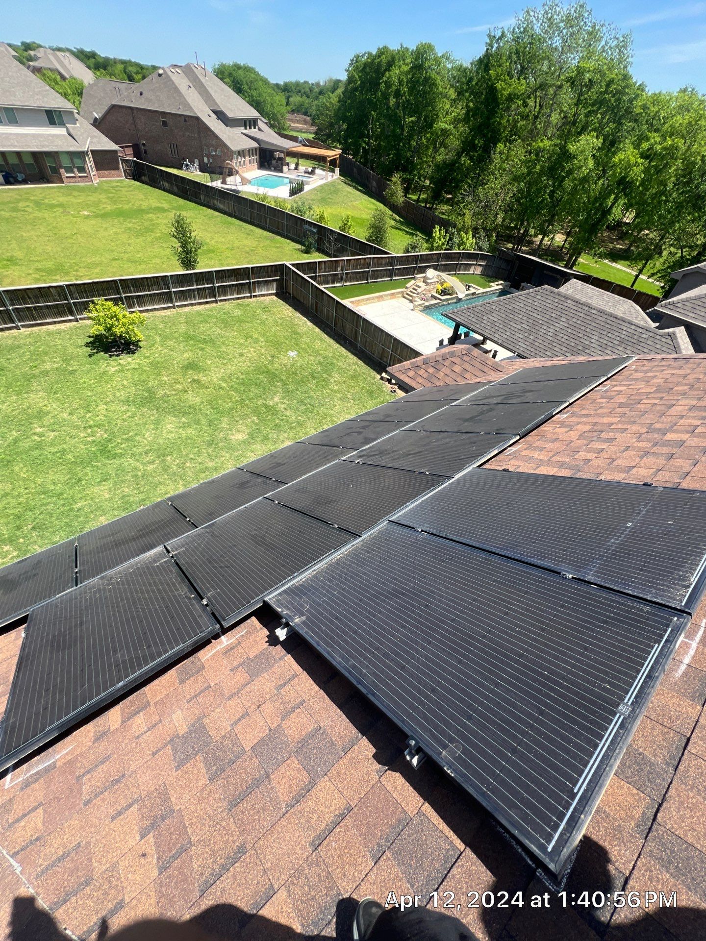 D&R Trophy Club, Tx using Solar Panels by Sunaura Solar