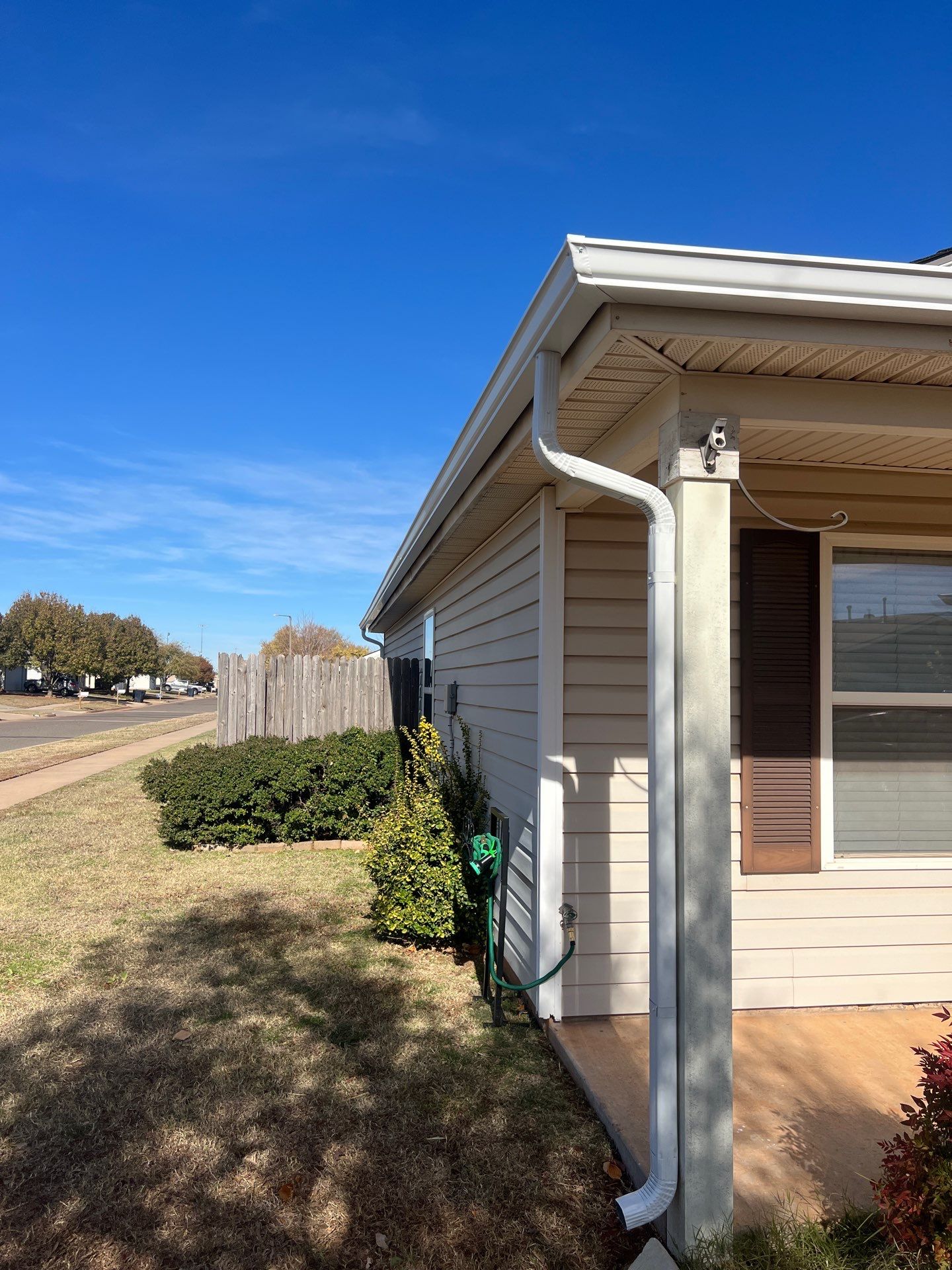 roof replacement & gutter installation in Edmond by McCann's Roofing and Construction