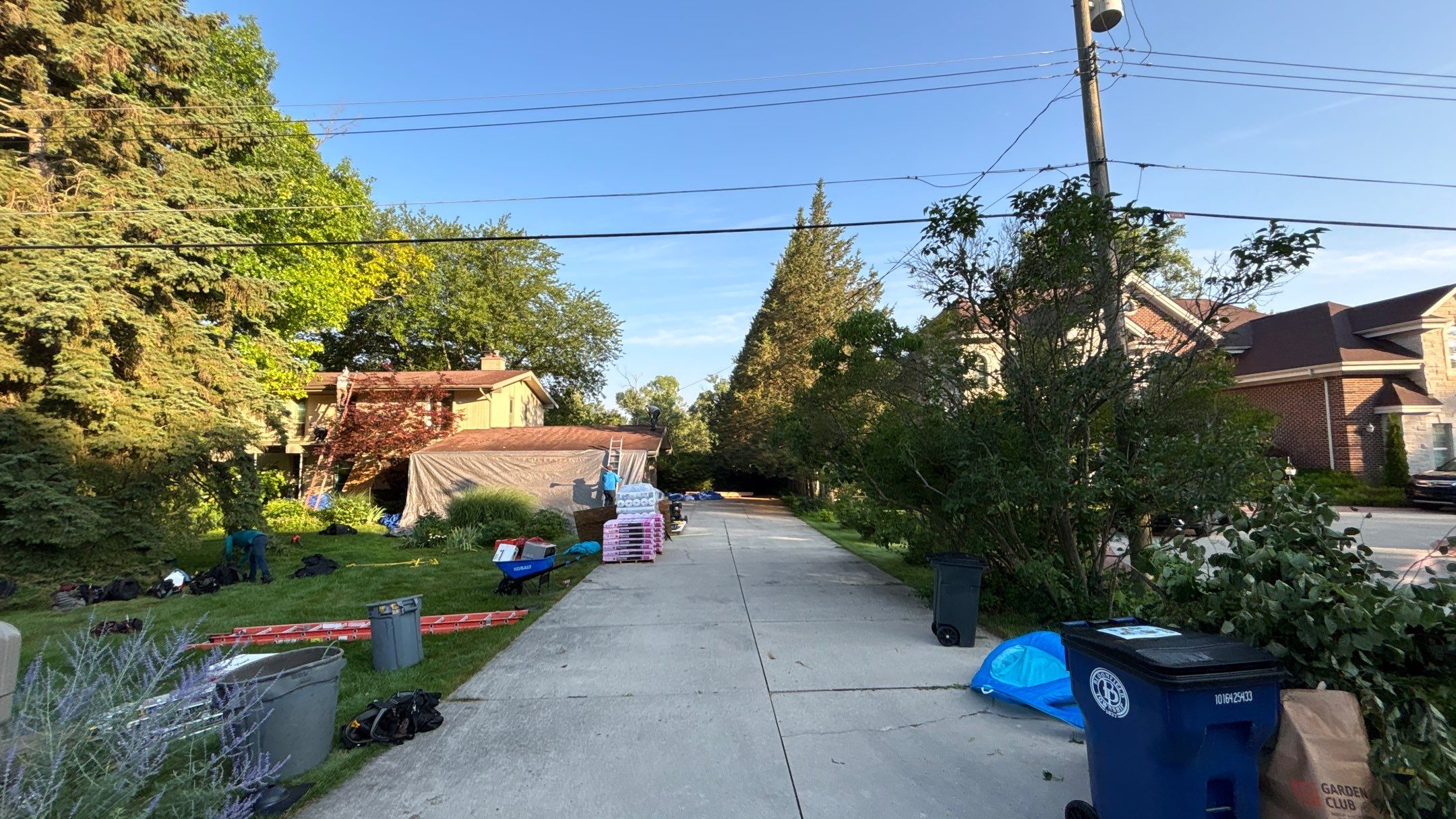 Roof Replacement using Owens Corning Driftwood by 180 Contractors