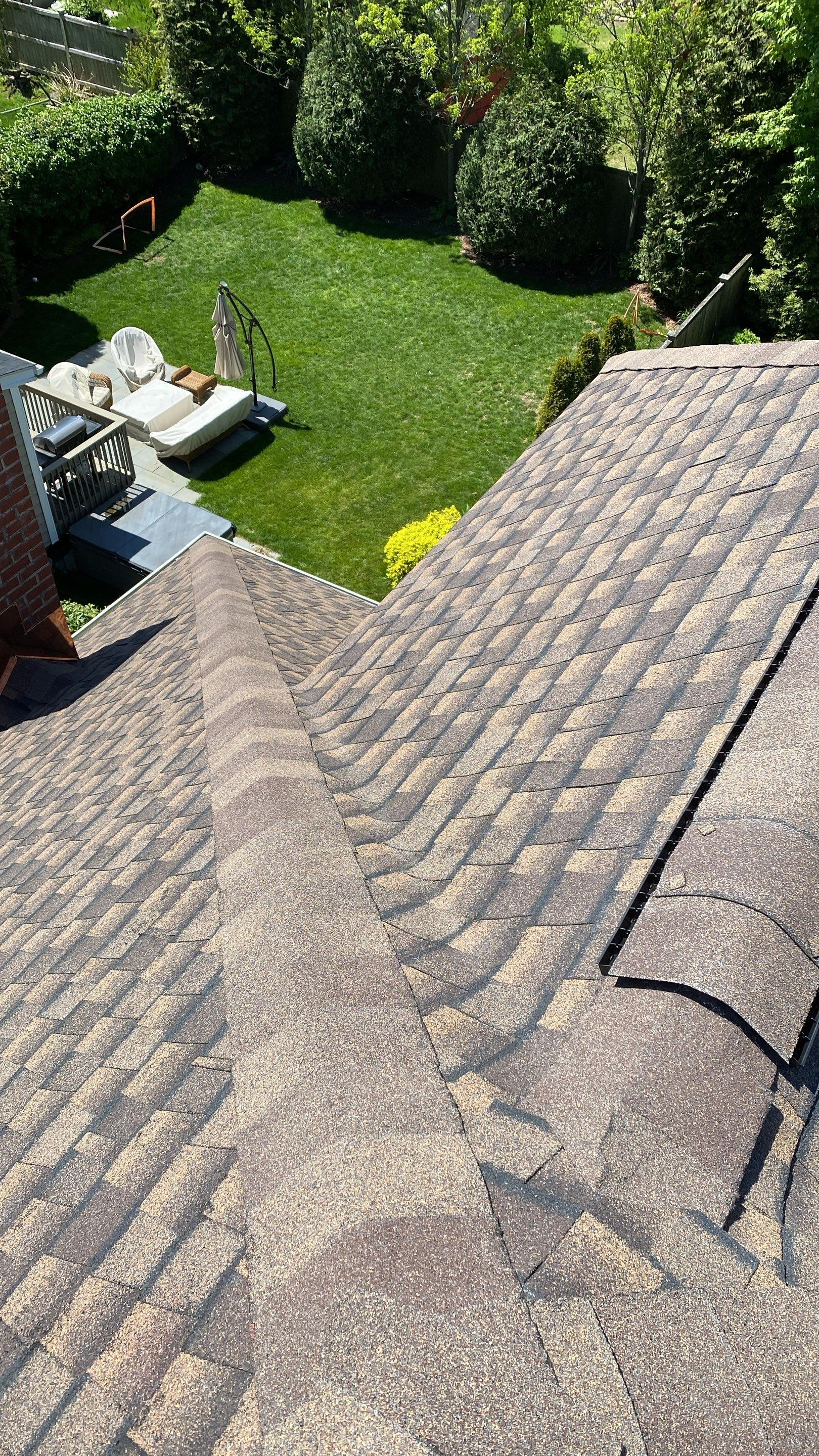 Fairfield customer gets brand new beaautiful GAF roof by DiGiorgi Roofing and Siding Inc