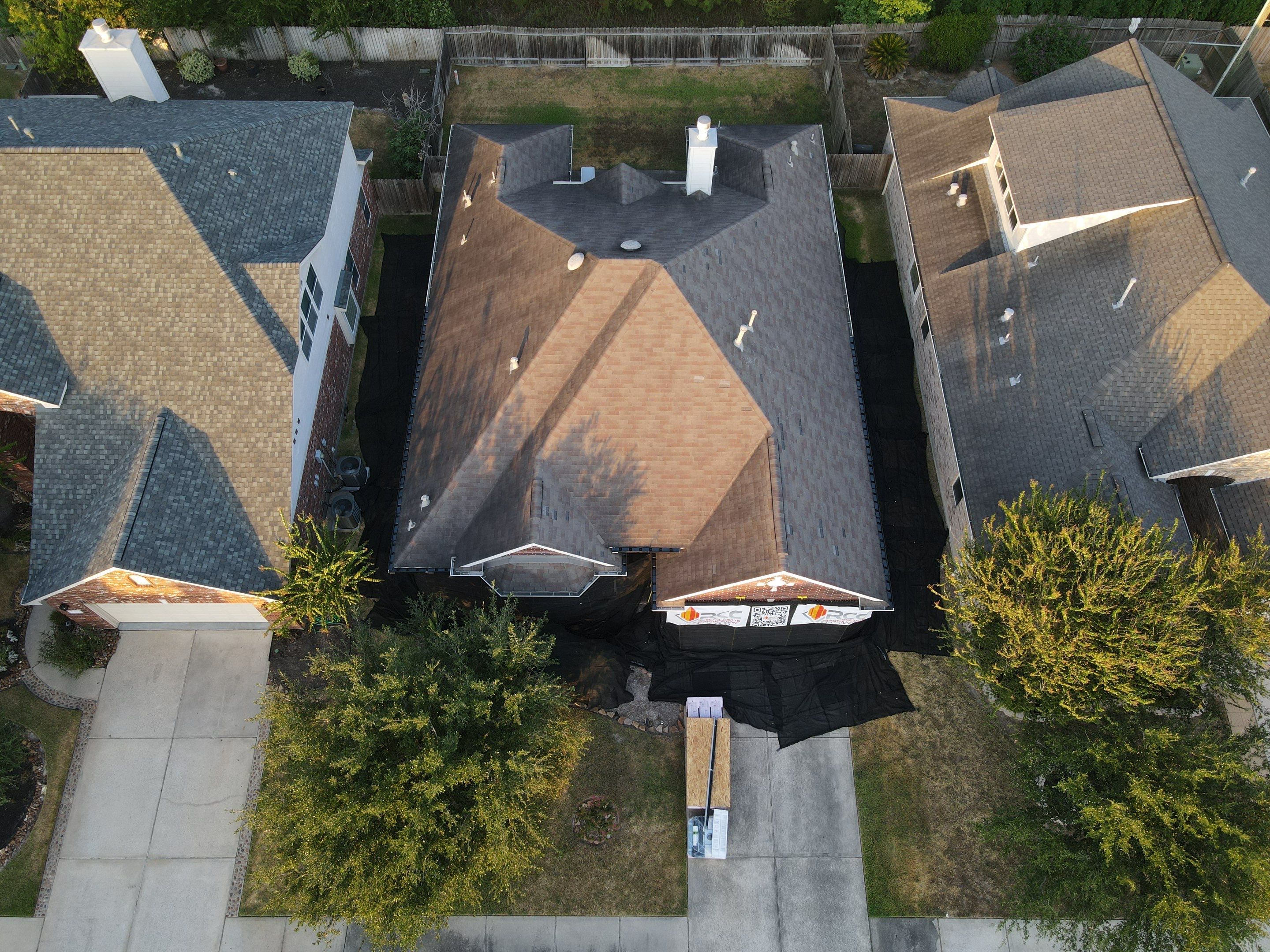 Residential Roofing Installation using Owen's Corning by Roof Concepts Construction