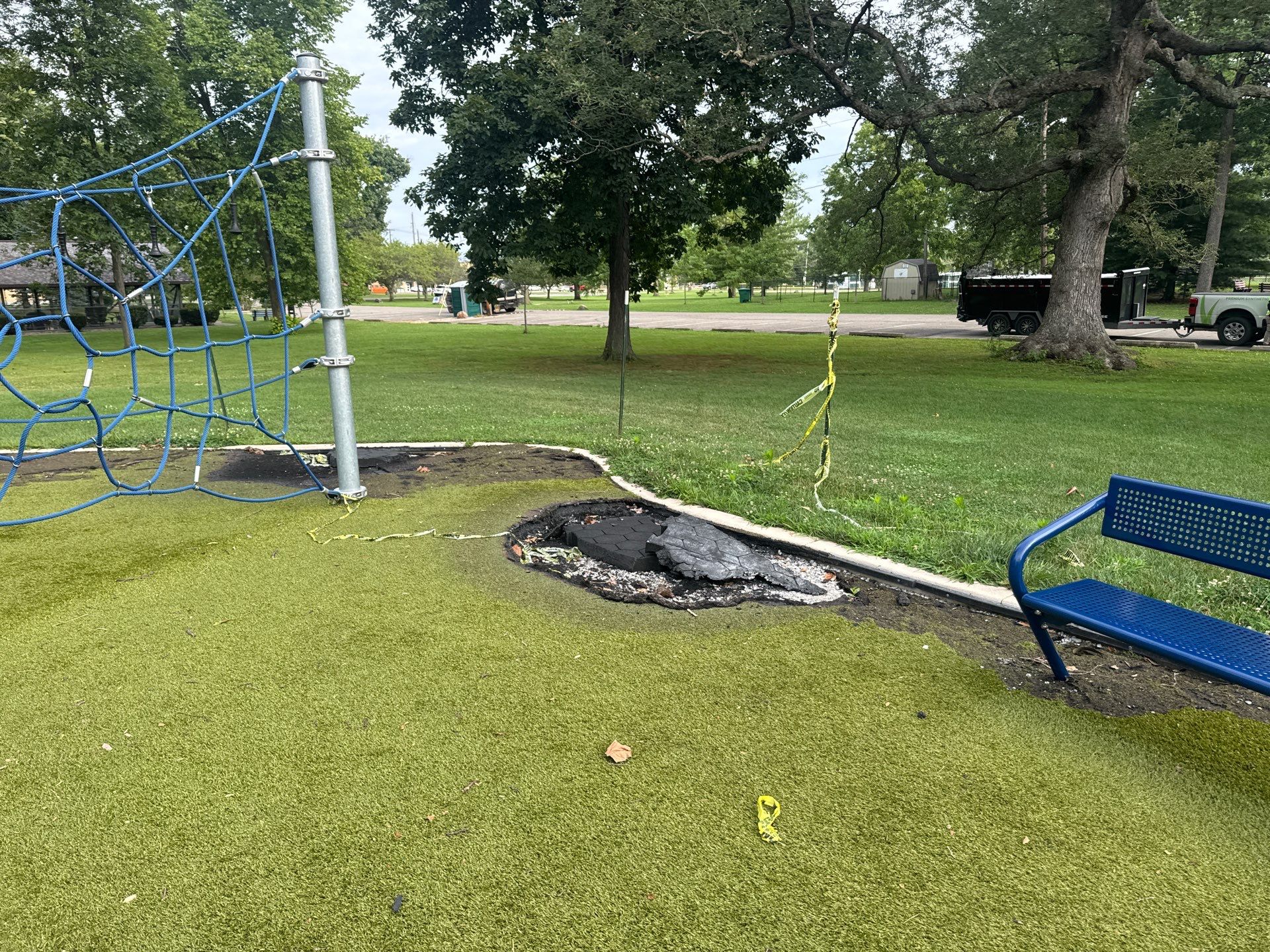 Baker Park Burn Repair by ForeverLawn NEIN/INDY