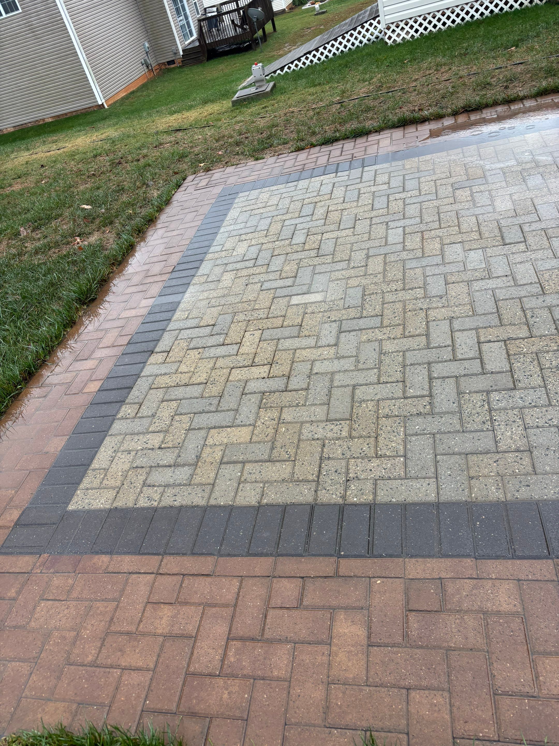 Pavers using Concrete Sealant by DuraSeal