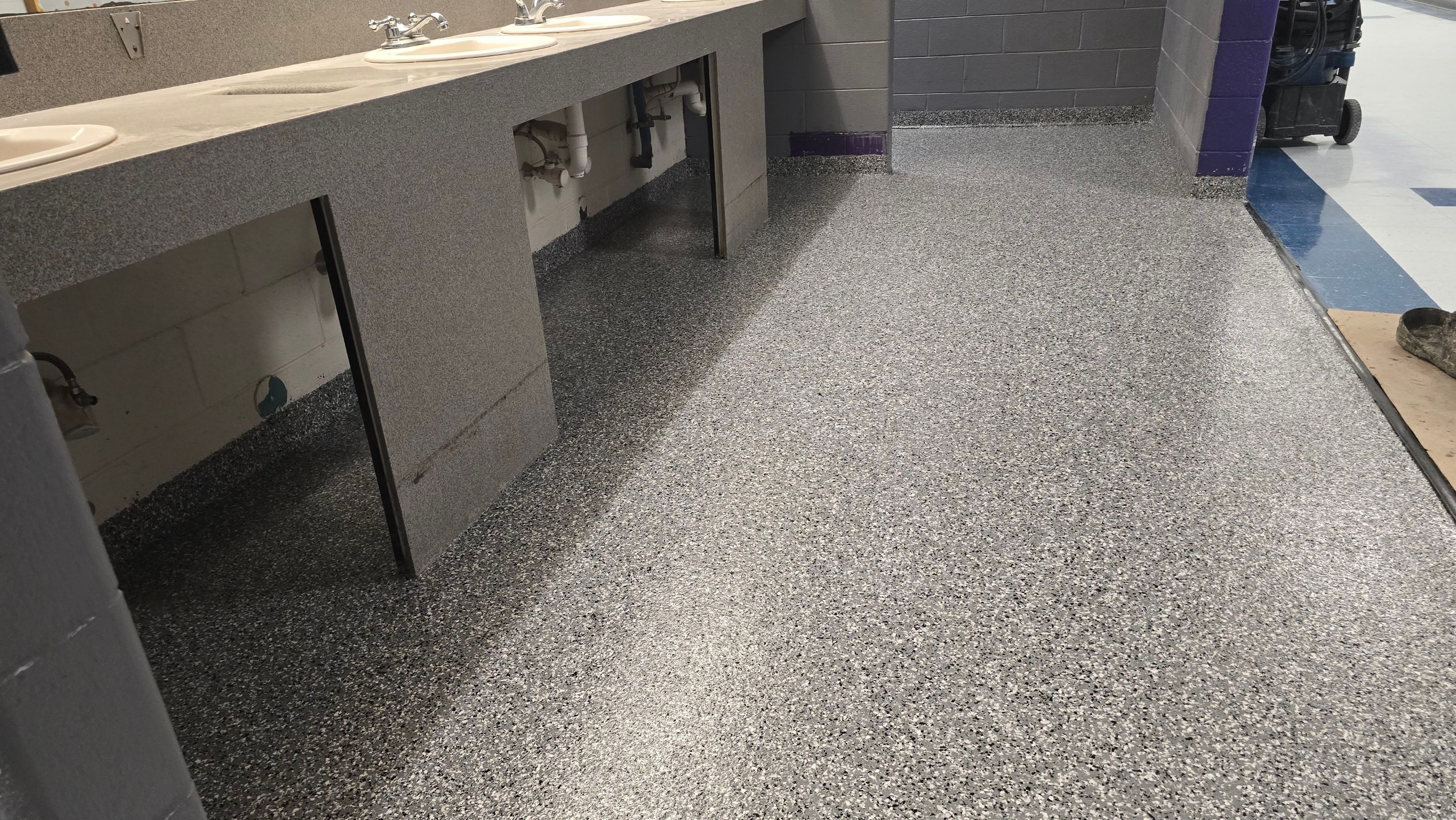 Wombat vs High Traffic Bathroom Floors by Elite Floor Solutions