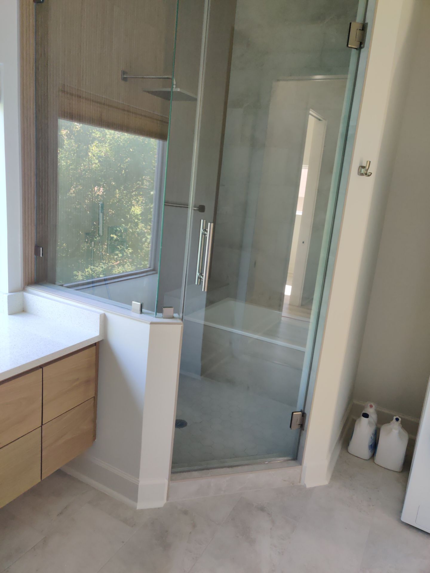 Shower Remodel Project in Houston by Blue Stone Construction Of Texas