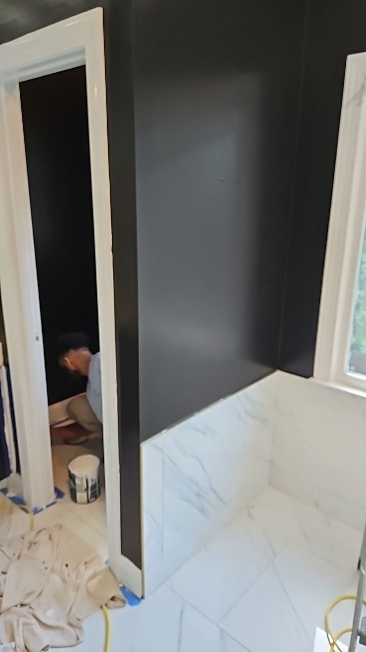 Woods Trace - Bathroom Remodel  by Pillar and Pine