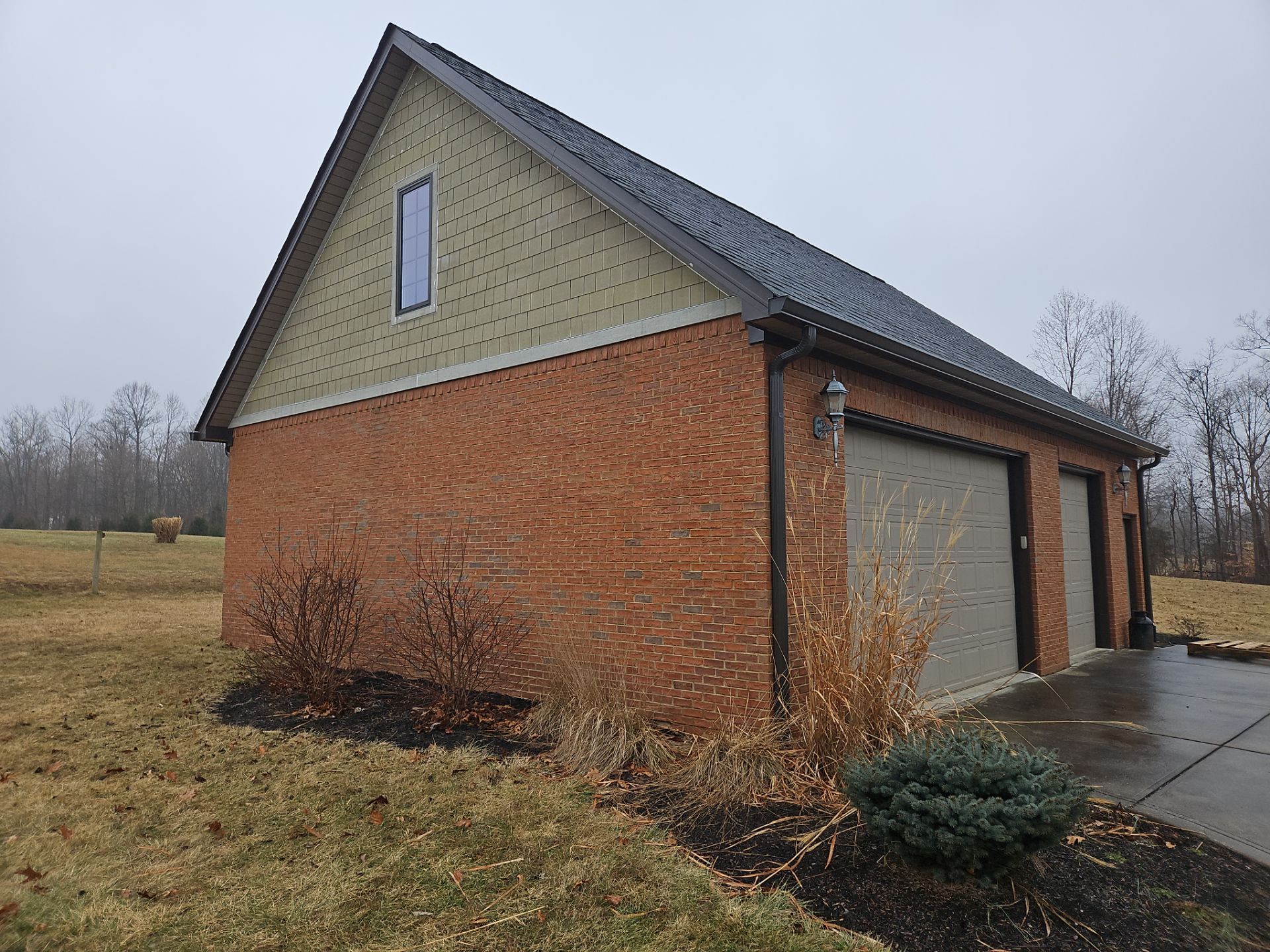 Siding Installation using James Hardie Board & Batten and James Hardie Shakes by Koontz Construction